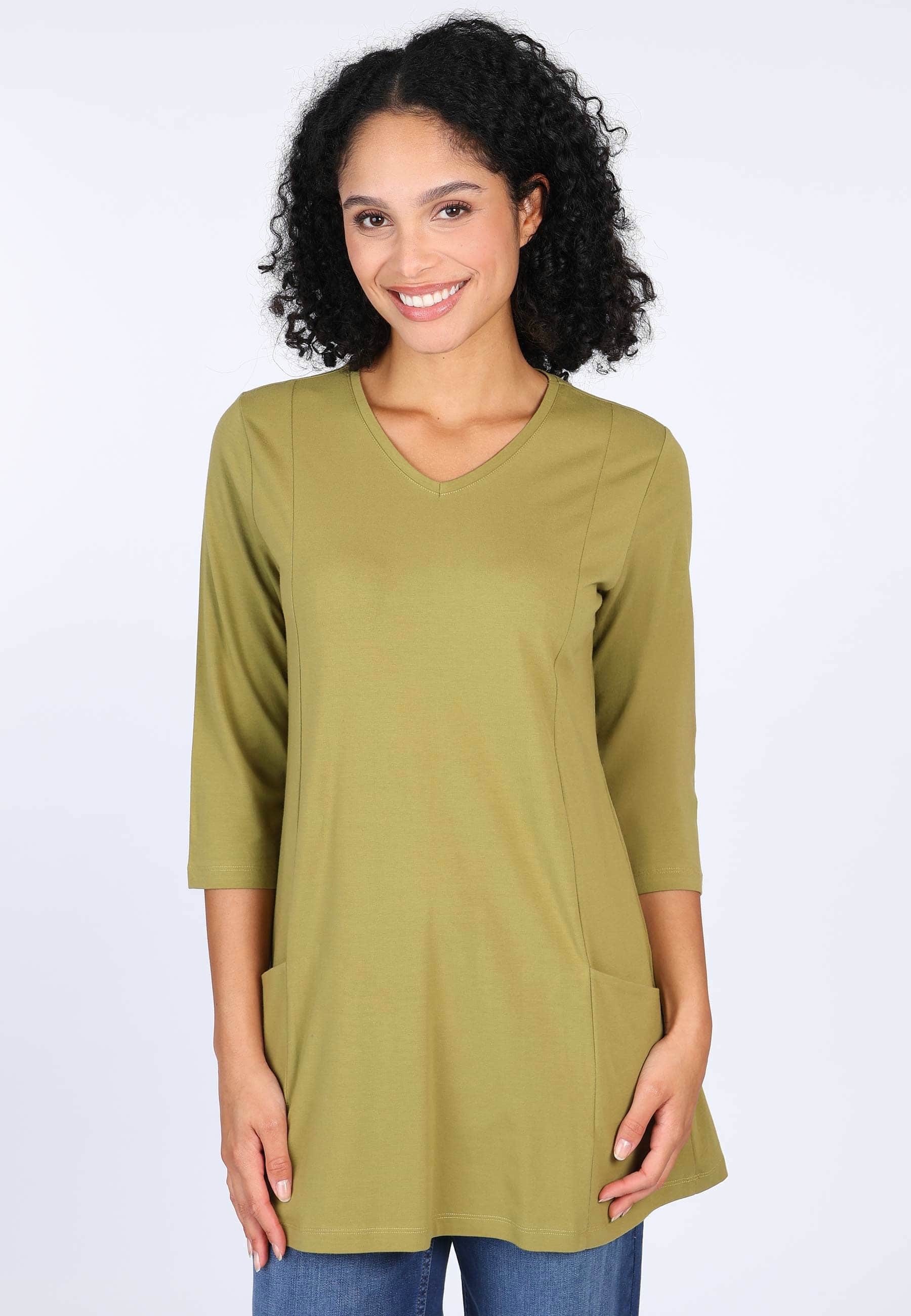 Deerberg Tunika Kareena solid