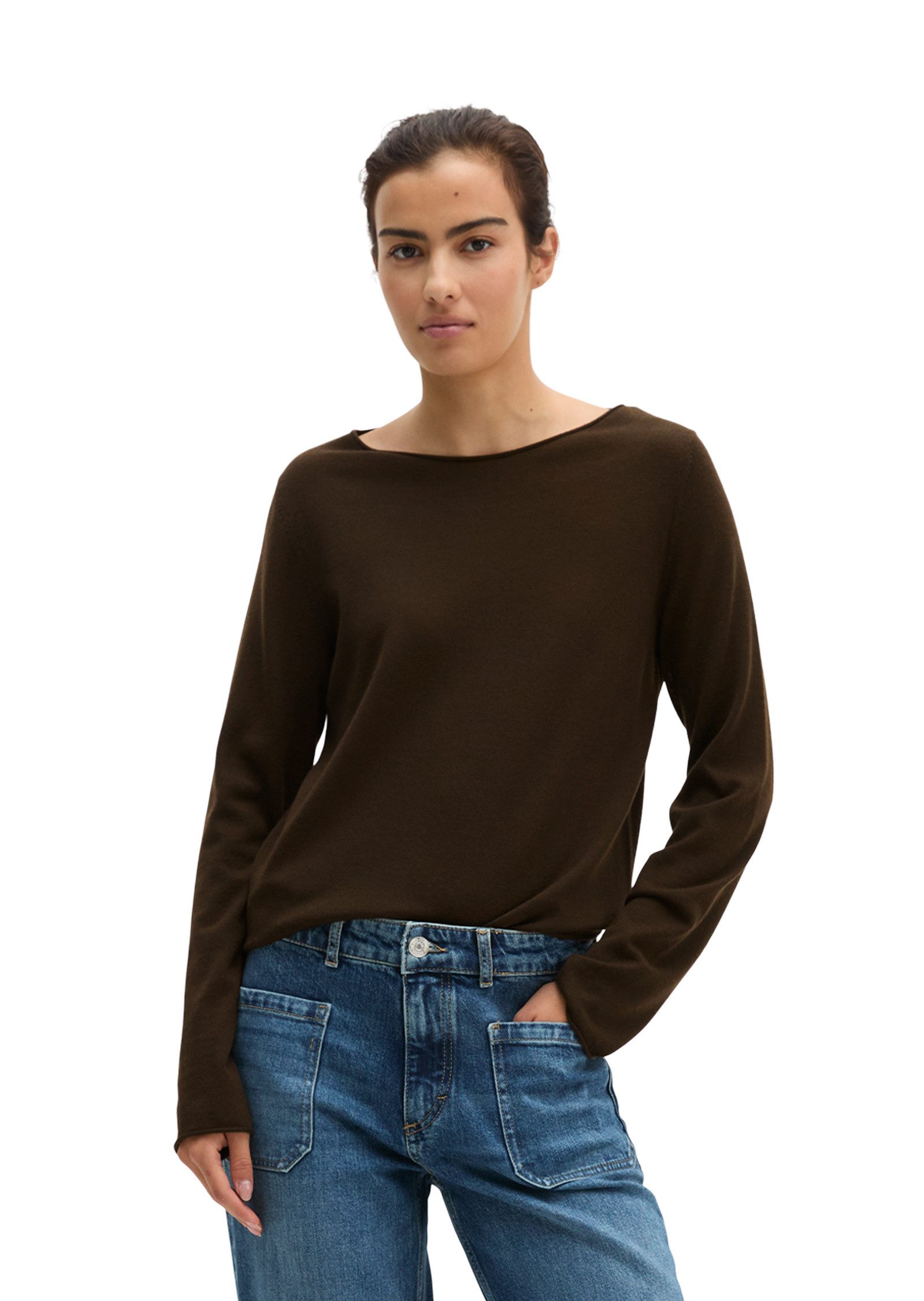 Marc O'Polo Strickpullover aus weicher Merinowolle