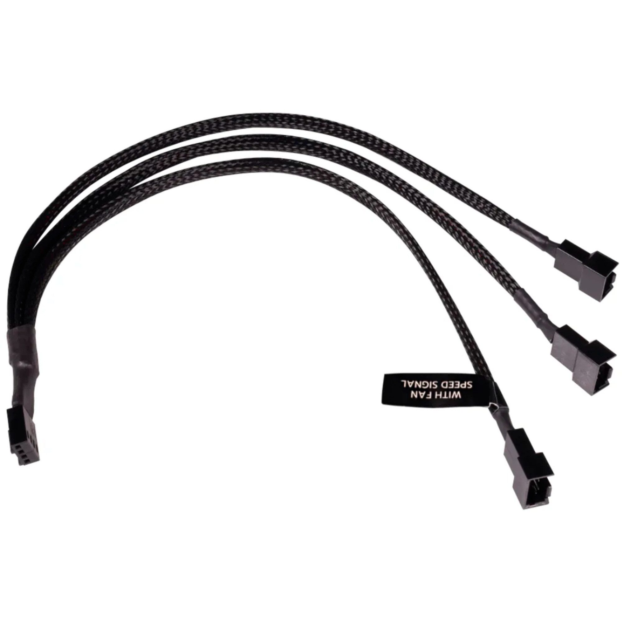 CPU Kühler Alphacool Y-Kabelsplitter 4-Pin auf 3x 4-Pin PWM