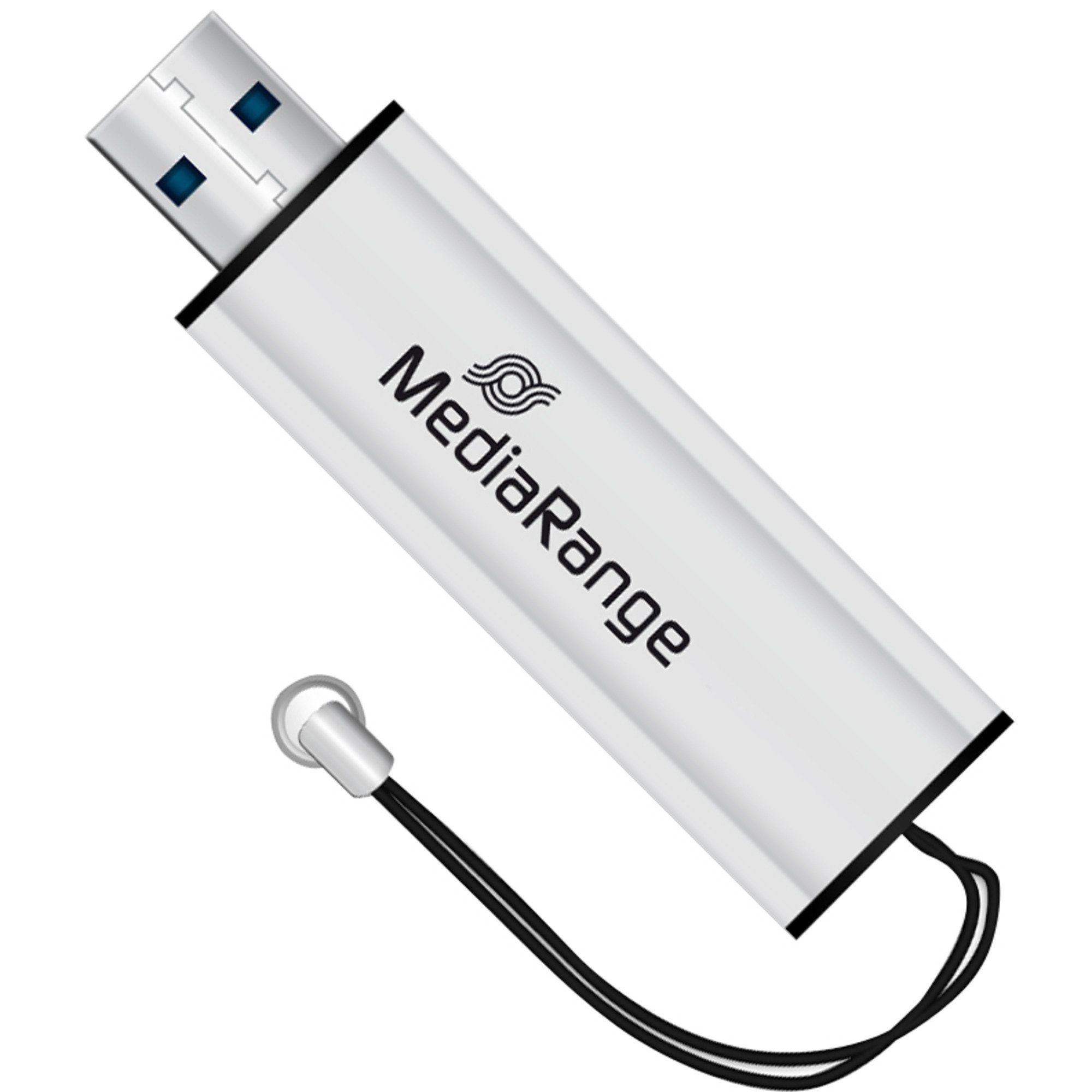 Mediarange MediaRange 128 GB, USB-Stick, (USB-A 3.2 Gen 1) USB-Stick