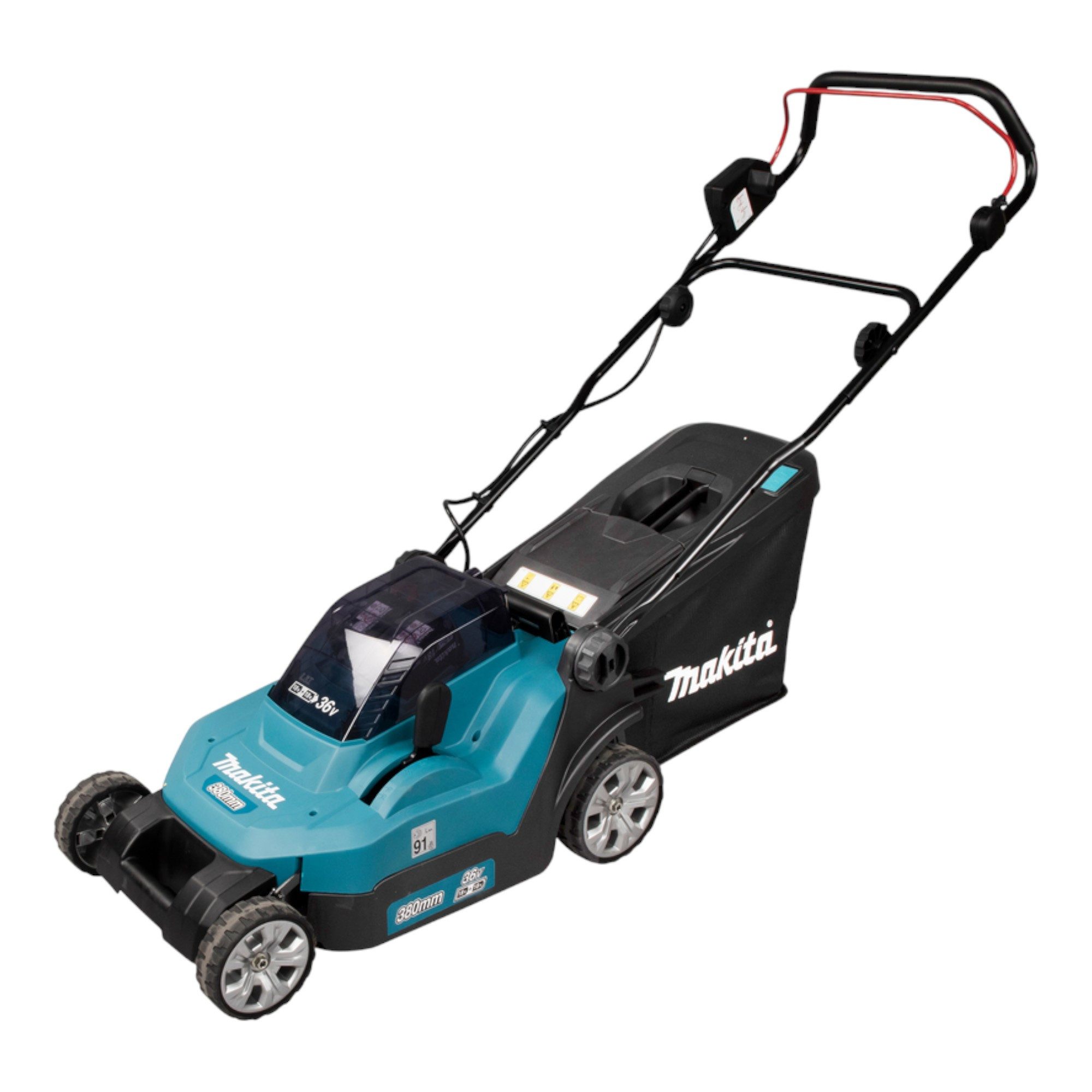 Makita Akkurasenmäher DLM 382 Z Akku Rasenmäher 36 V (2x 18 V) 38 cm 40 l S günstig online kaufen