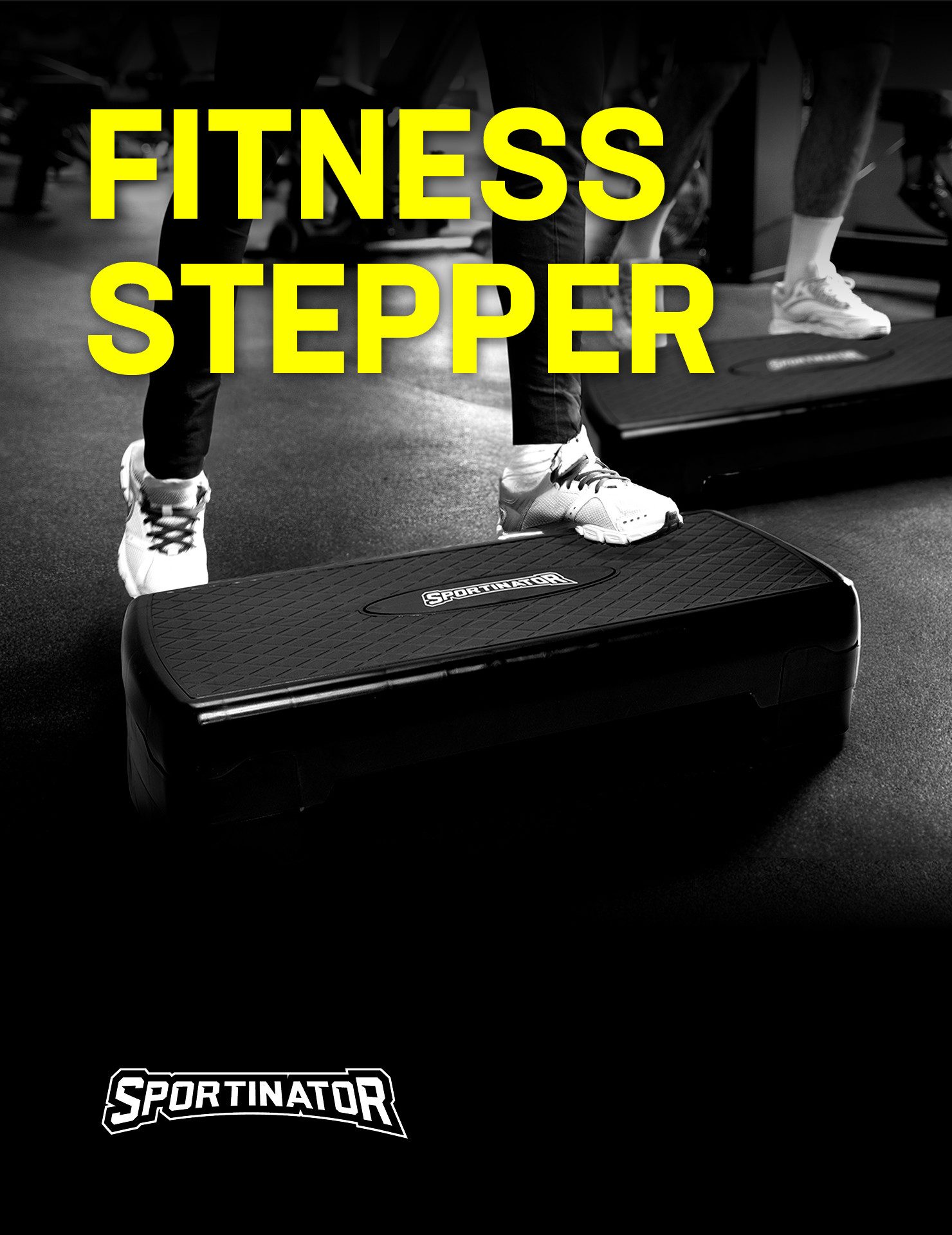 Sportinator Stepper "Fitness", höhenverstellbar von 10 cm bis 15 cm