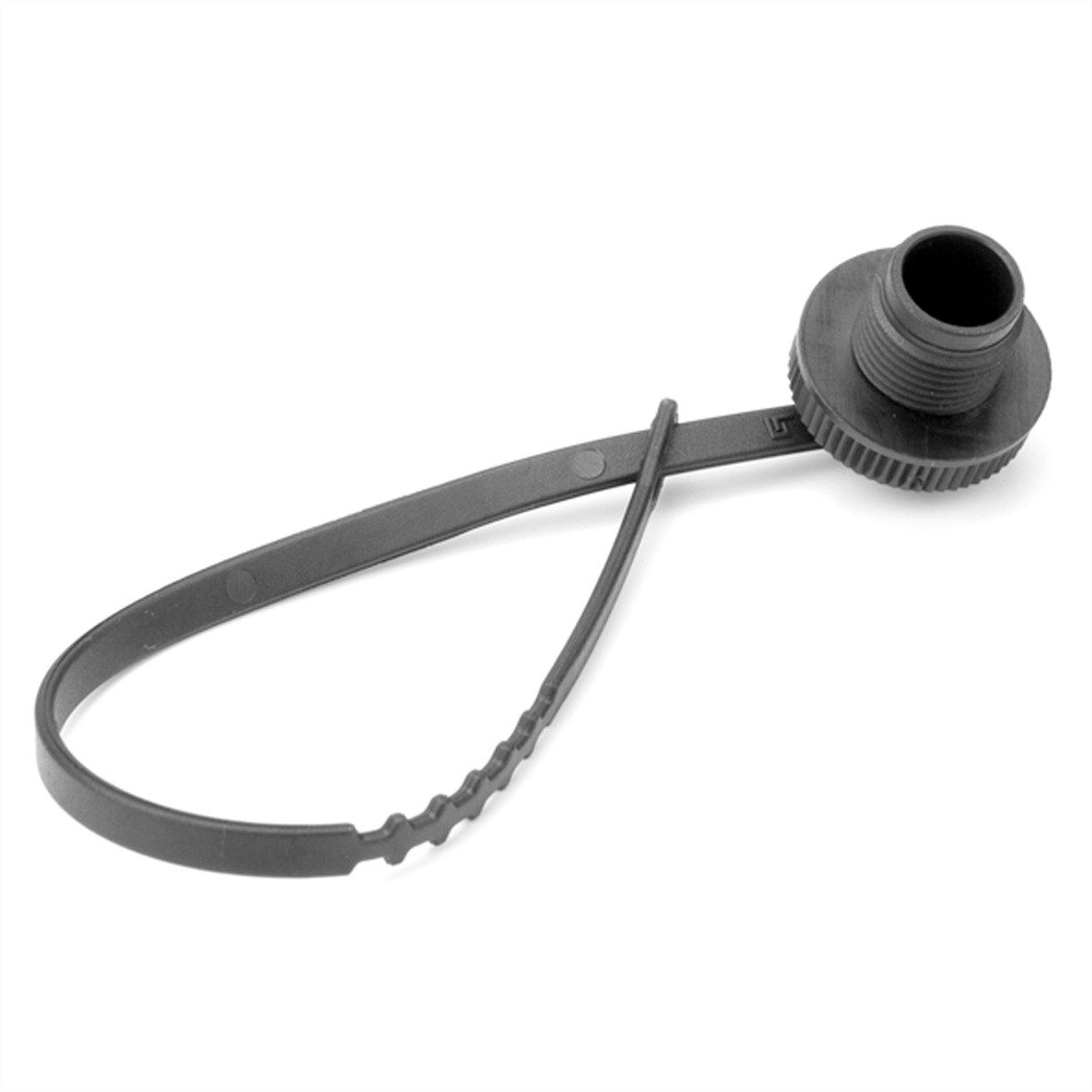 Telegärtner STX M12x1 Buchsenschutzkappe Netzwerk-Panel (mit Halteband, 100022779)