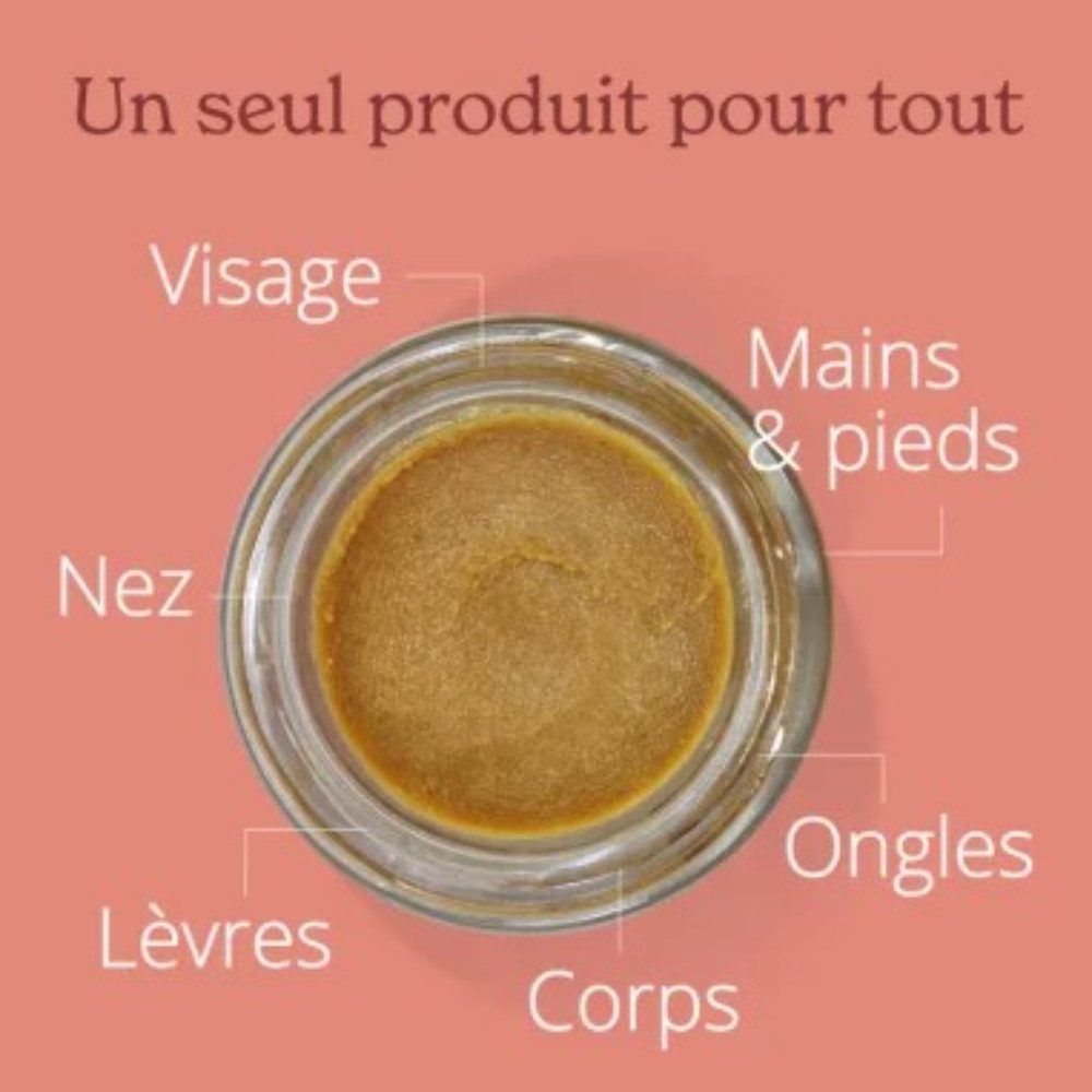 propolia Körperbalsam Active Balm 75% Bio Propolis Hautpflege für Lippen, Hände & Gesicht, 1-tlg., Natürlicher Reparatur-Balm für trockene Haut, Nägel & Füße