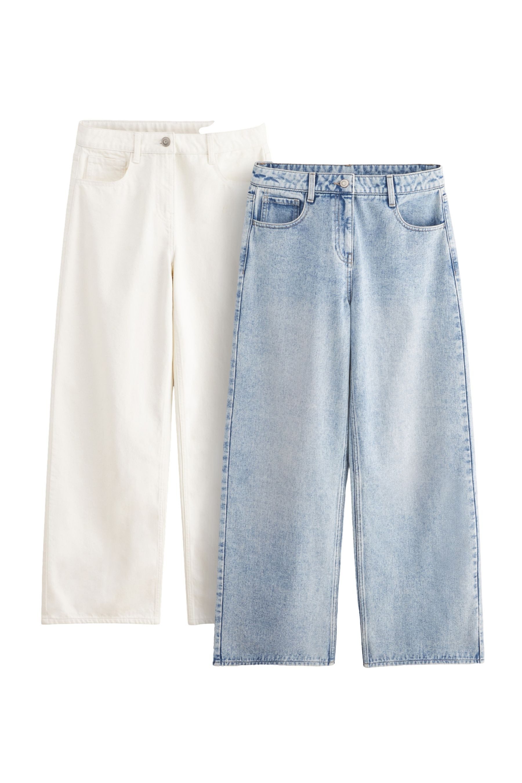 The Set Weite Jeans 2er-Pack The günstig online kaufen