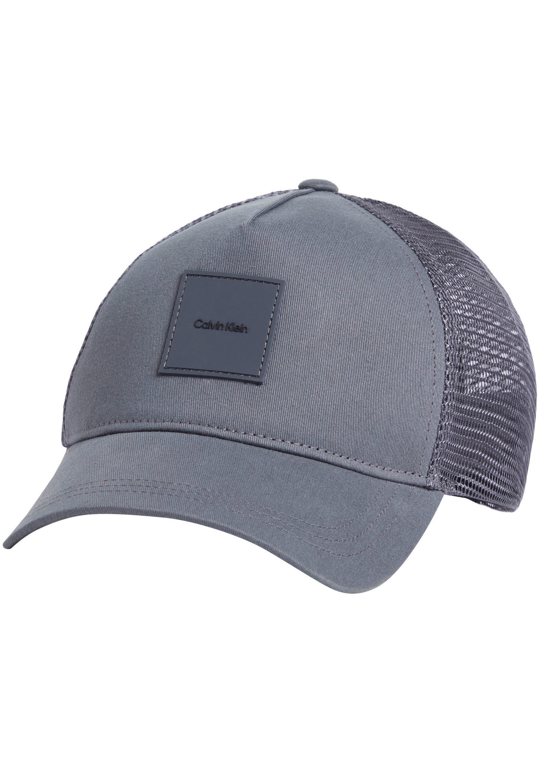 Calvin Klein Jeans Baseball Cap TONAL PATCH TRUCKER Klettverschluss, unisex günstig online kaufen