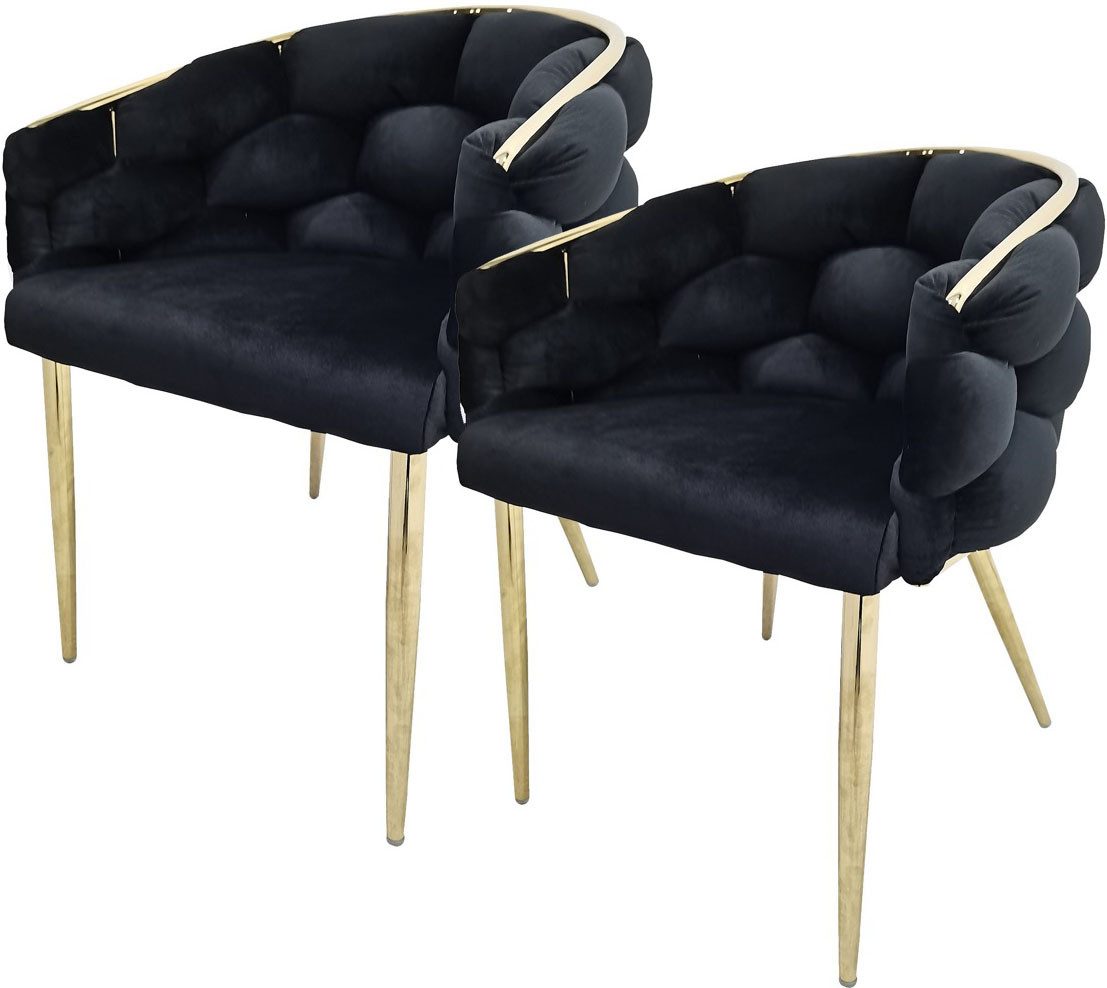 Kayoom Polsterstuhl Stuhl Grace 125 2er-Set, günstig online kaufen