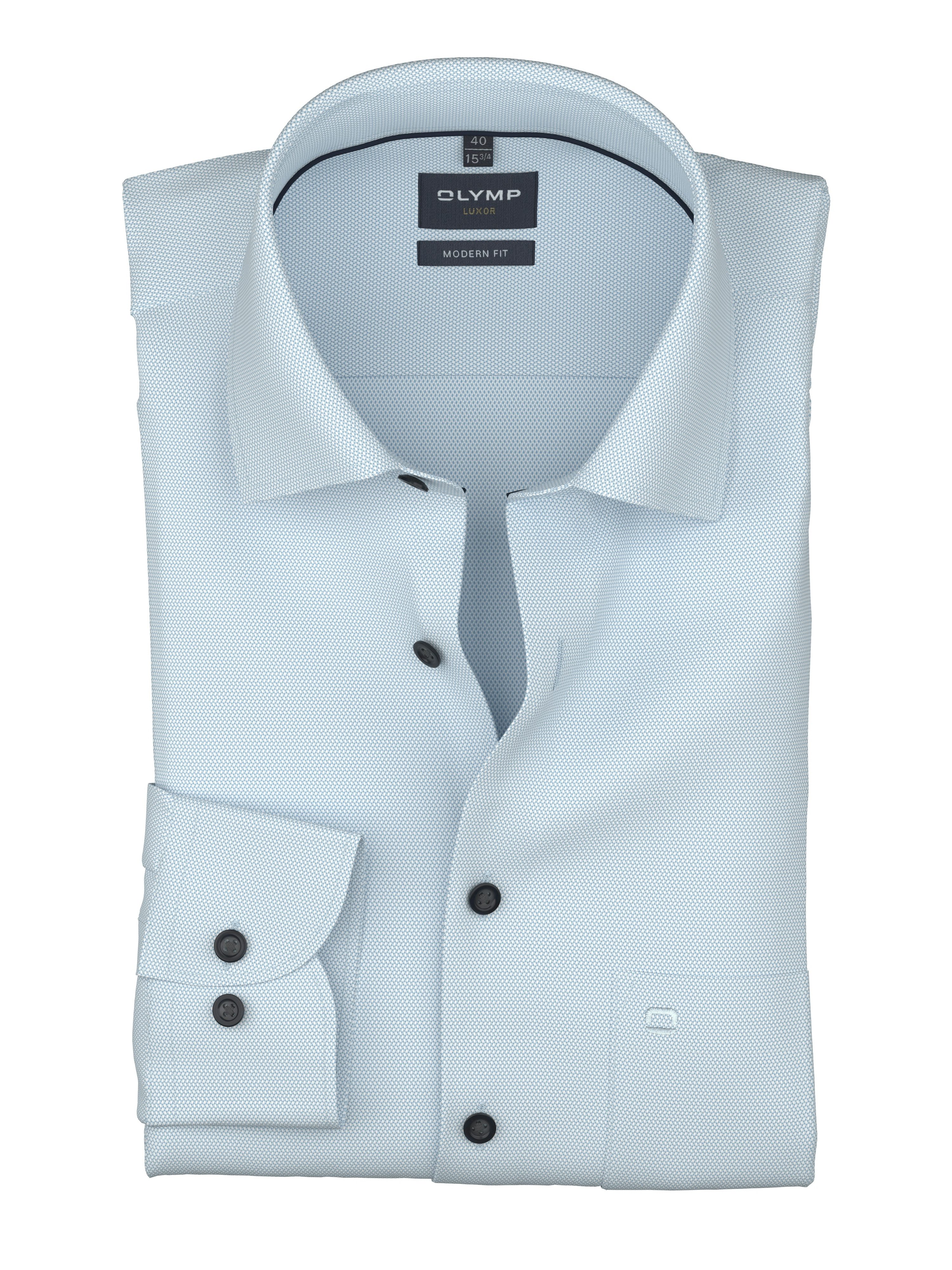 OLYMP Langarmhemd Luxor Businesshemd, modern fit, New-Kentkragen günstig online kaufen
