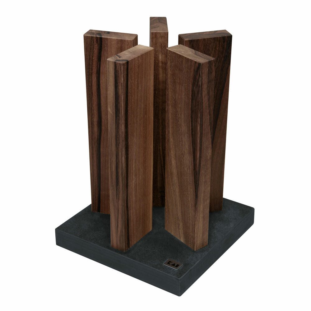 Magnet-Messerblock Stonehenge Walnuss