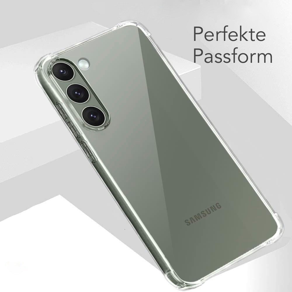 AVANA Handyhülle für Samsung Galaxy S23 / Plus / Ultra / FE Hülle Schutzhülle Klar, Bumper, Case, Cover, Durchsichtig, Transparent