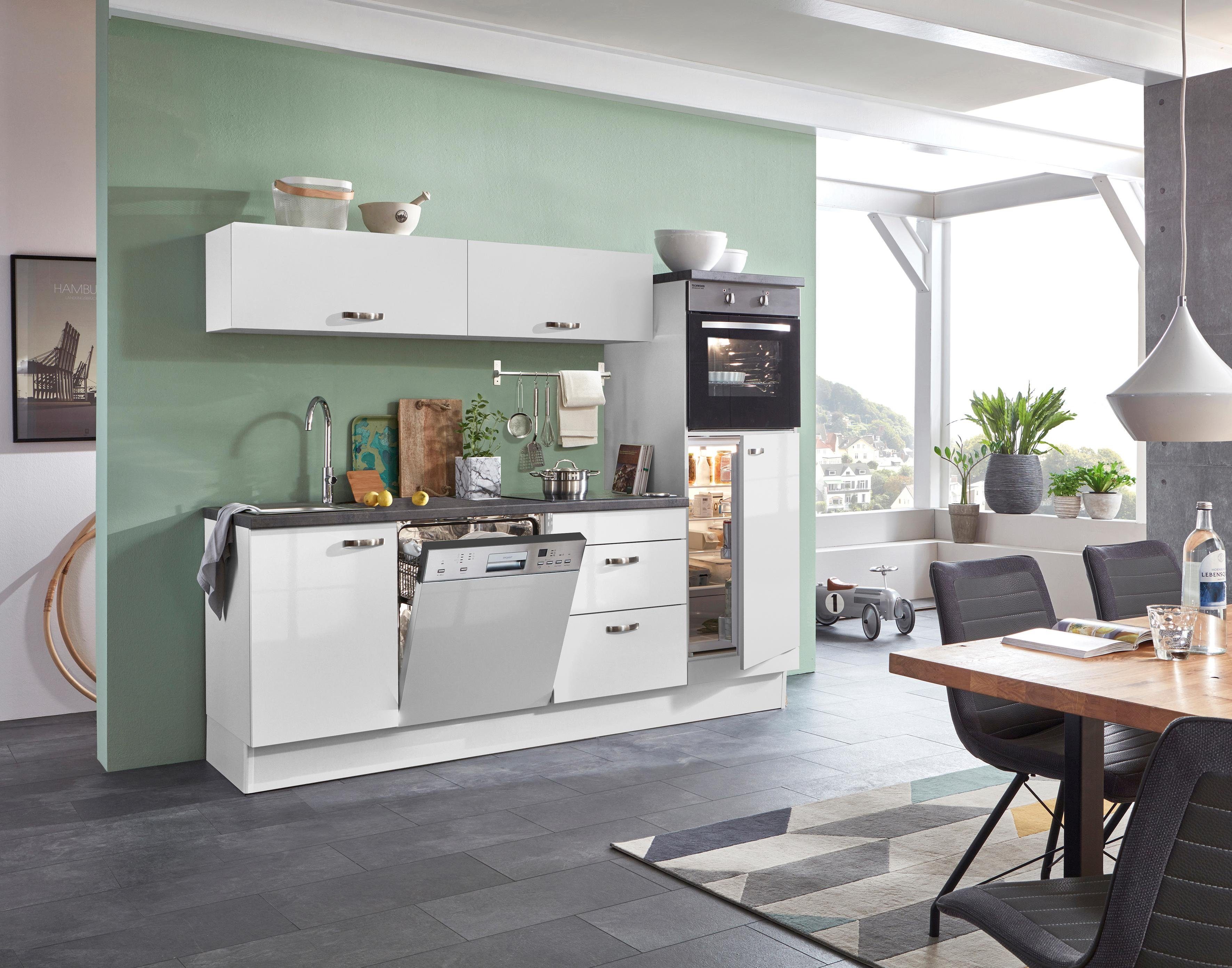 KOCHSTATION Küchenzeile KS-Cara, mit Vollauszügen und Soft-Close-Funktion, günstig online kaufen