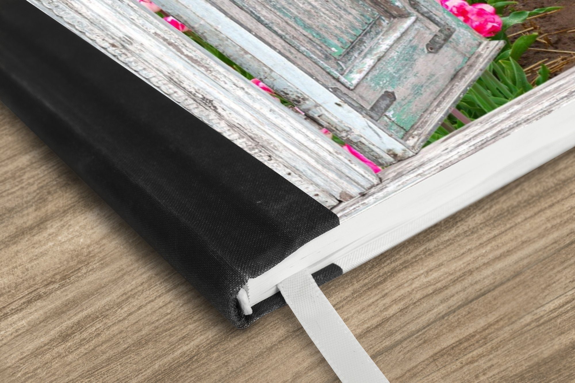 Thumbnail - MuchoWow Notizbuch Blumen - Tulpen - Ansicht - Regenbogen, Notebook, Notizblock a5, Tagebuch, Journal Liniert
