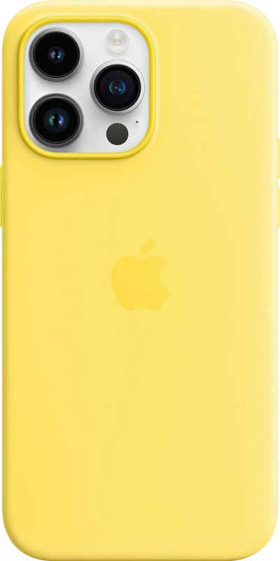 Apple Handyhülle iPhone 14 Pro Max Silikon Case mit MagSafe