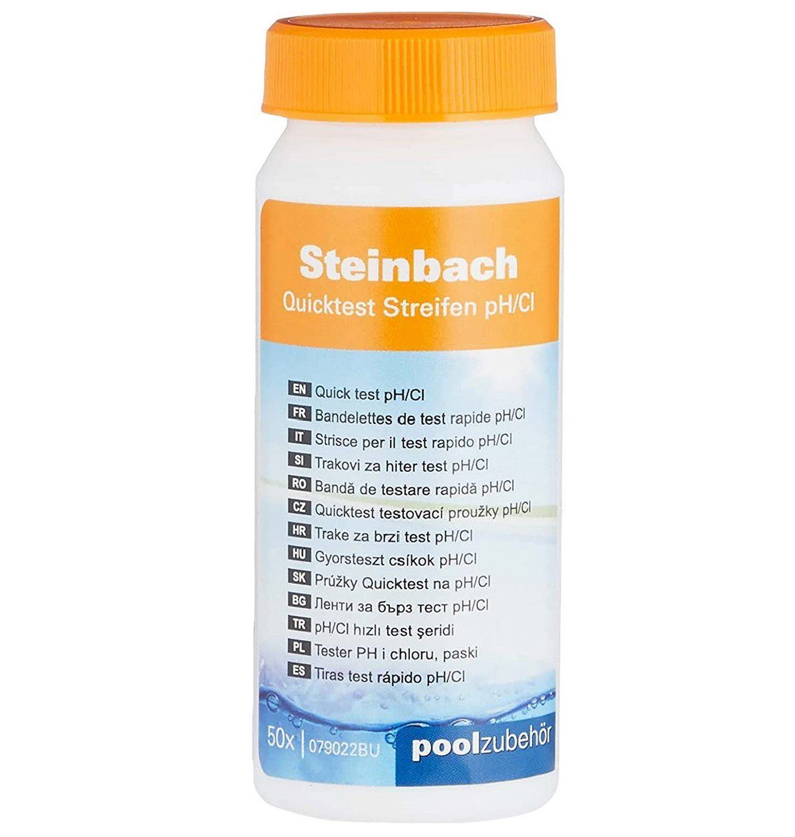Steinbach Pool Poolpflege STEINBACH Quicktest Streifen für pH-Wert und freies Chlor, 50 Stk