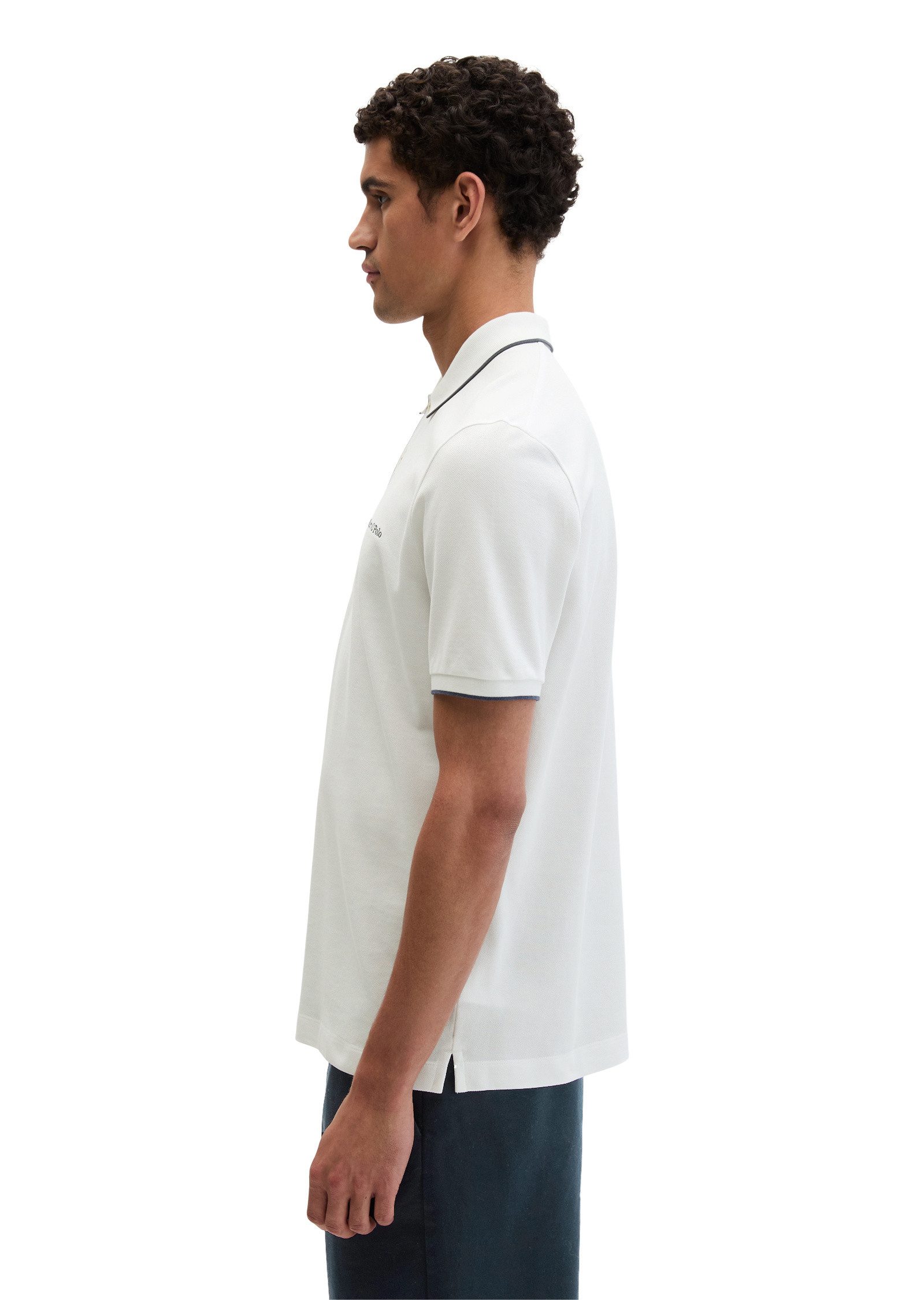 Marc O'Polo Poloshirt aus reiner Bio-Baumwolle günstig online kaufen