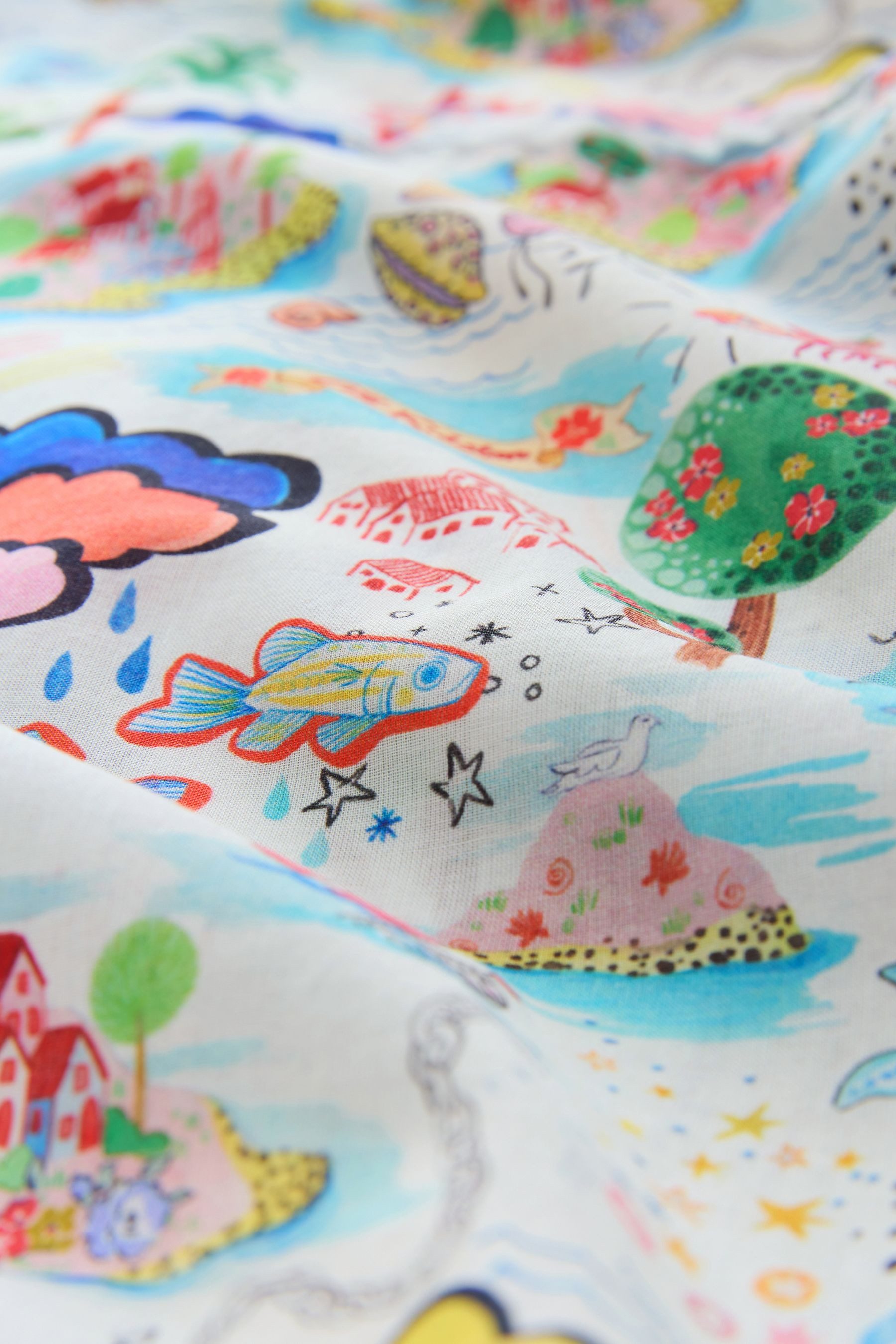 Cath Kidston Strandkleid Cath Kidston Baumwollkaftan (1-tlg)