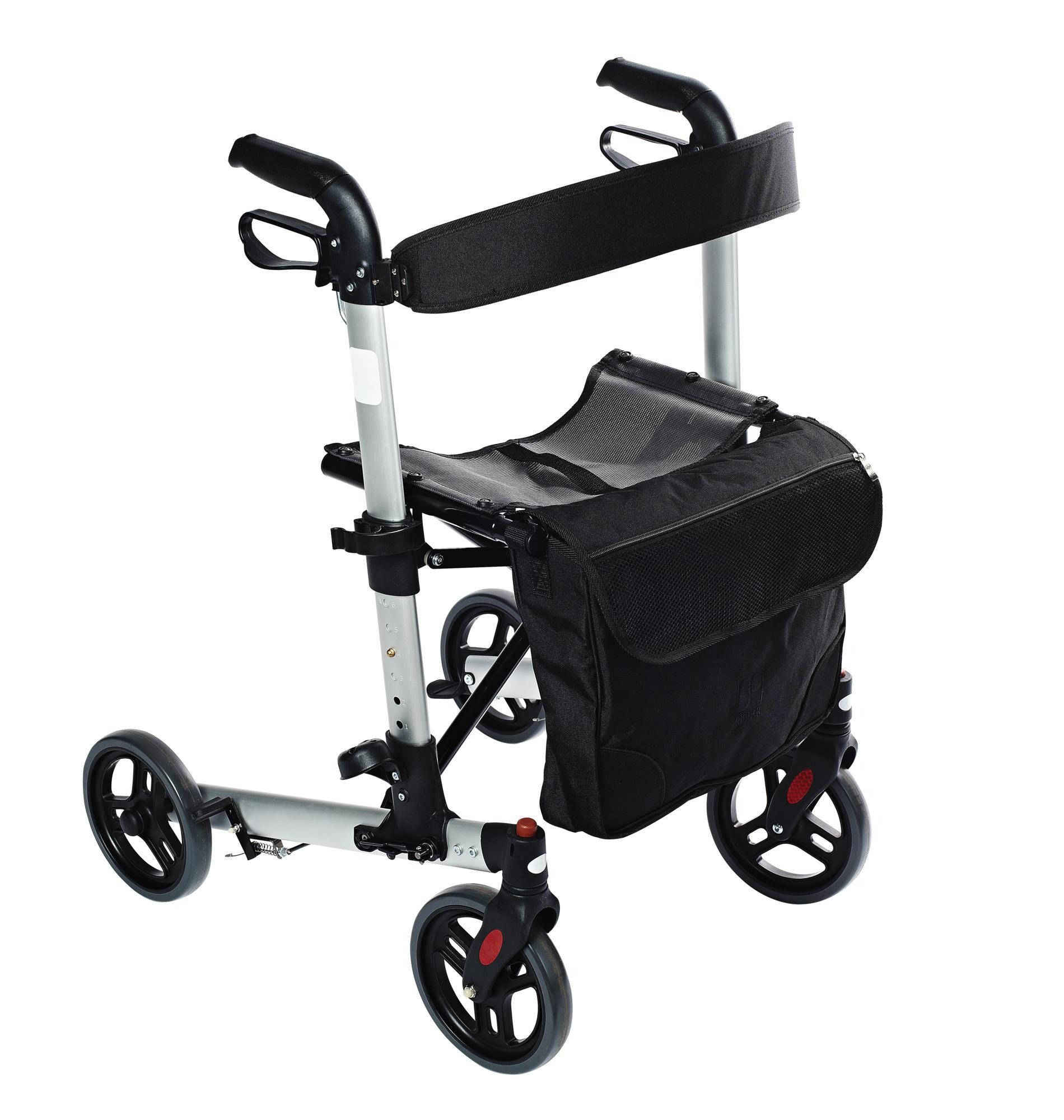 Ridder Rollator Mio schwarz-silber