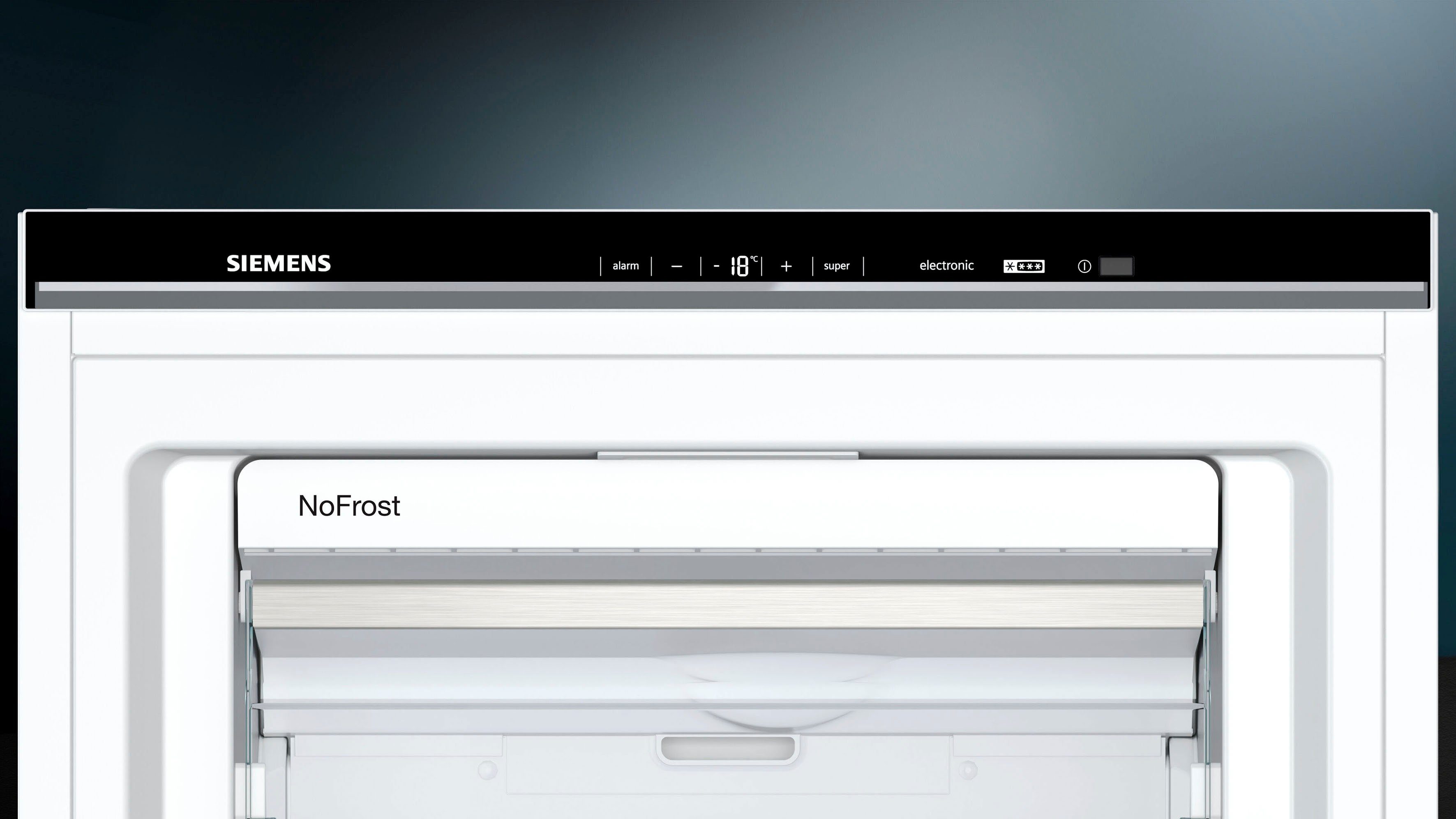 SIEMENS Gefrierschrank iQ500 GS58NAWCV, 191 cm hoch, 70 cm breit