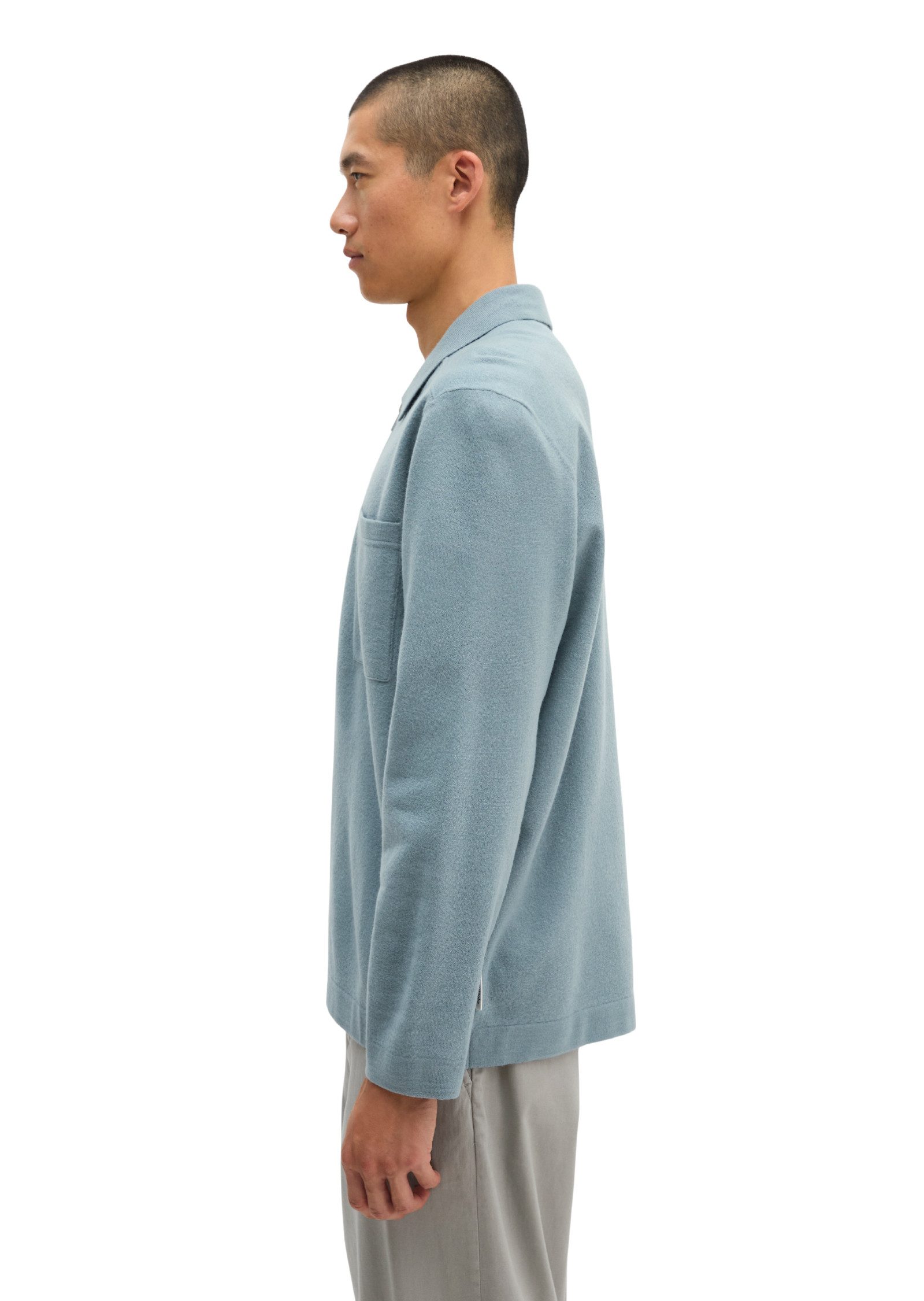 Marc O'Polo Cardigan in kompakter Boiled Wool Optik