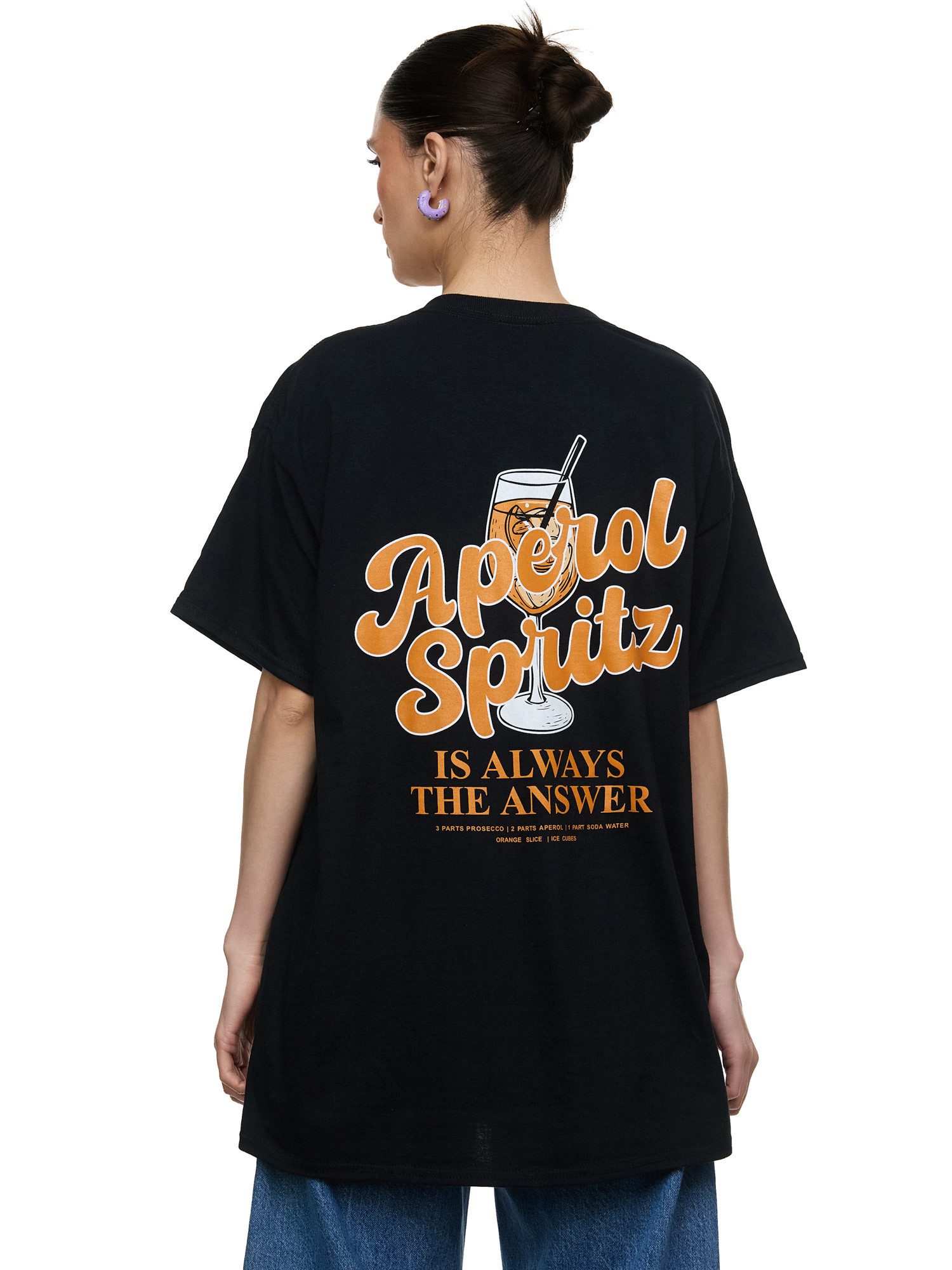 Worldclassca T-Shirt Worldclassca Oversized Print Aperol günstig online kaufen