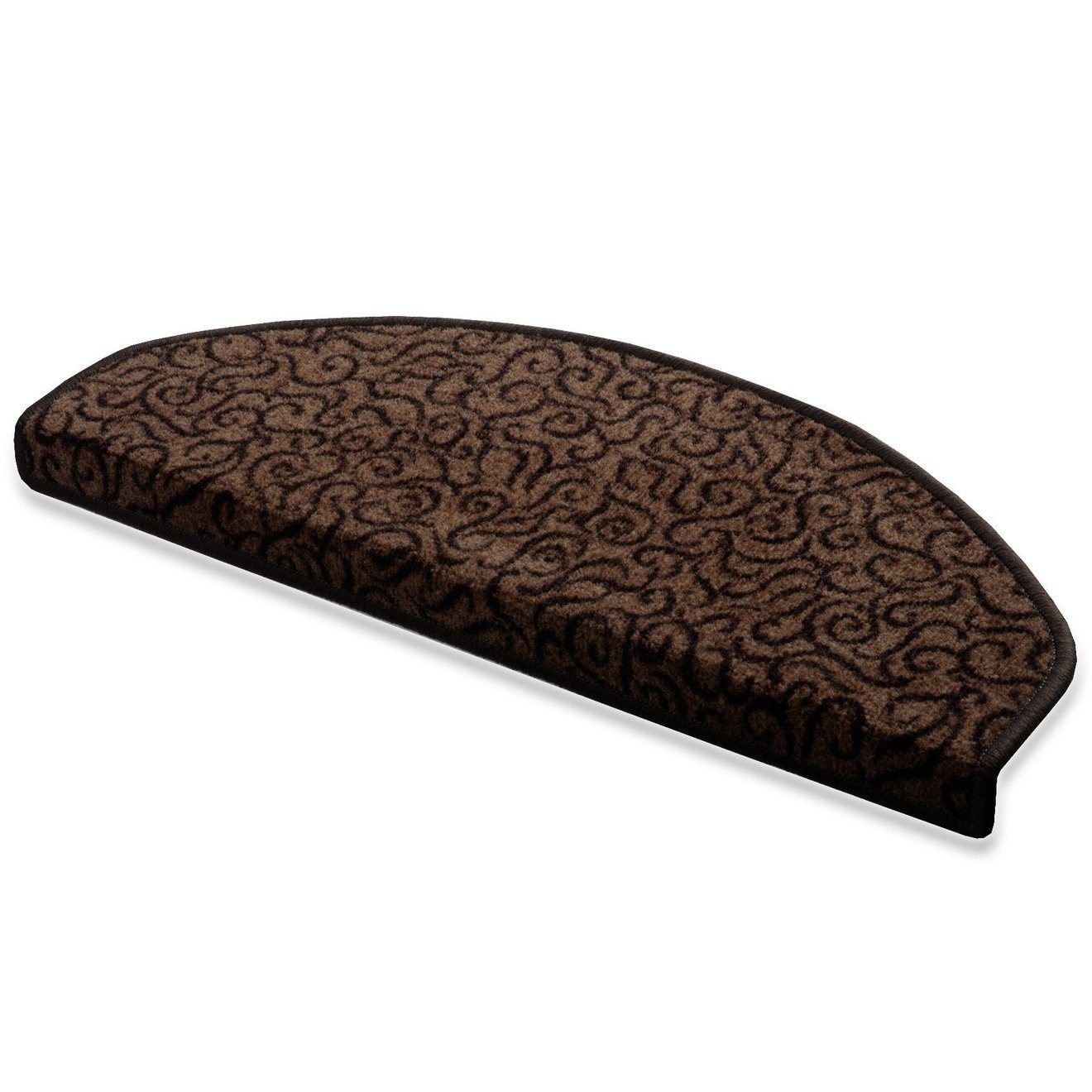 Karat Stufenmatte Tropical, Stufenschutz, viele Farben, Matte in 2 Ausführungen, Halbrund, Höhe: 7 mm, Velours-Struktur