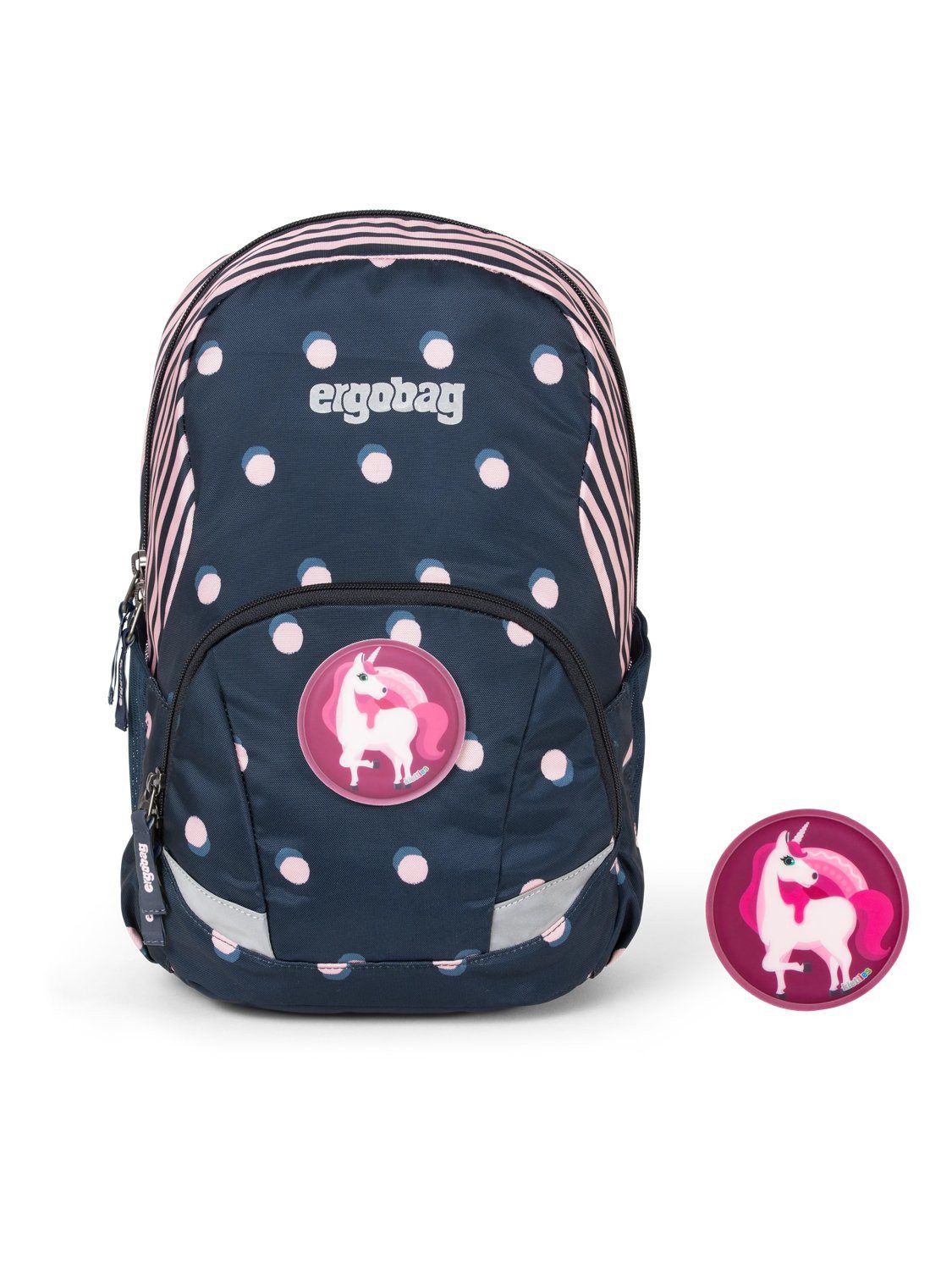 ergobag Kinderrucksack Ease Large, passend für DIN-A4