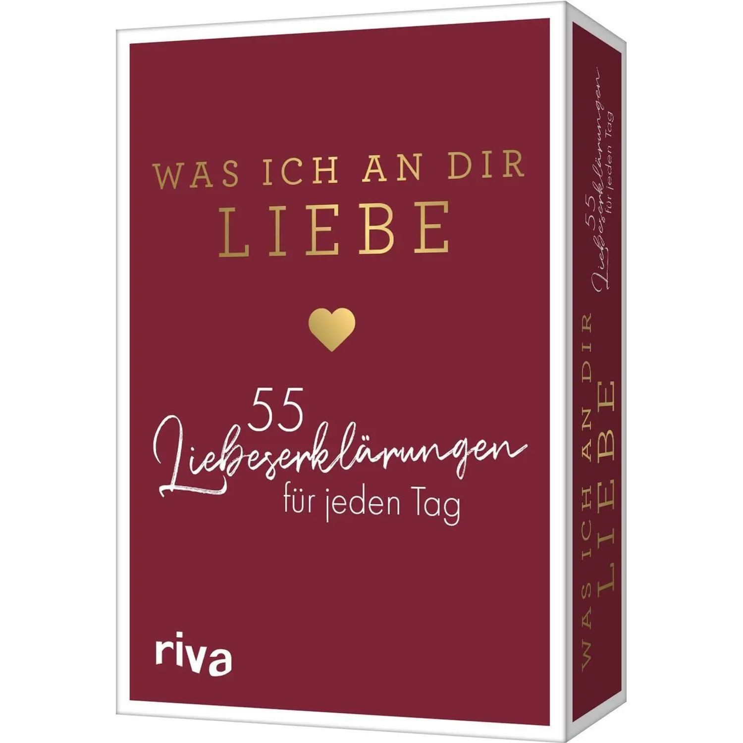 Riva Was ich an dir liebe - 55 Liebeserklärungen für jeden Tag