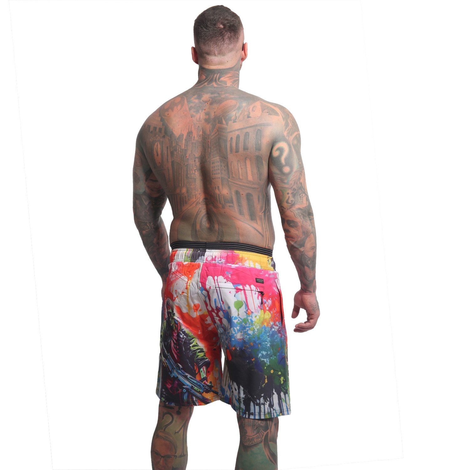 YAKUZA Boardshorts Specialist mit Doppelbund – Bild 2 von 5