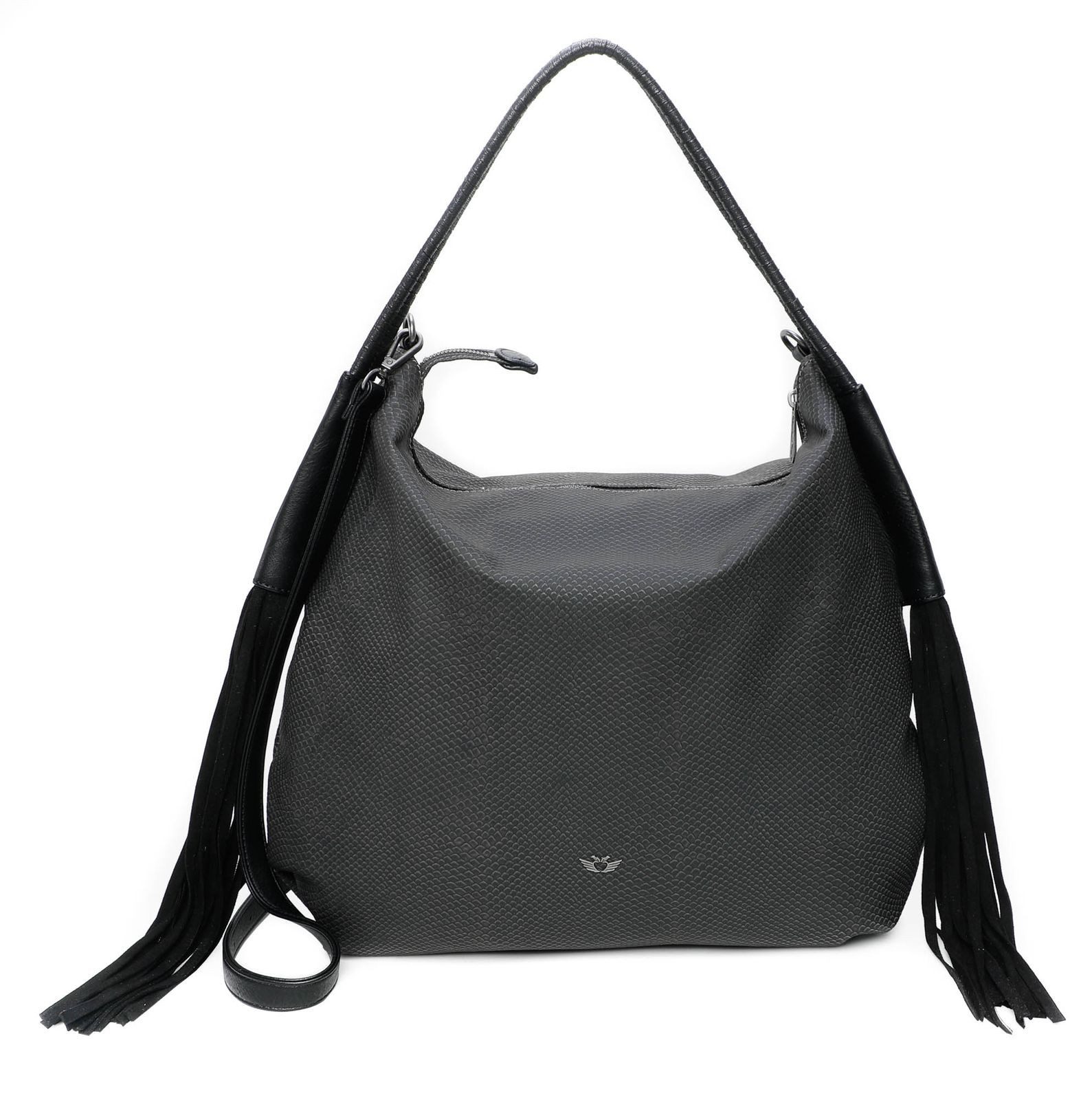 Schultertasche Suede Snake
