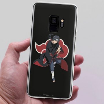 DeinDesign Handyhülle Itachi Uchiha Offizielles Lizenzprodukt Naruto Shippuden, Samsung Galaxy S9 Silikon Hülle Bumper Case Handy Schutzhülle