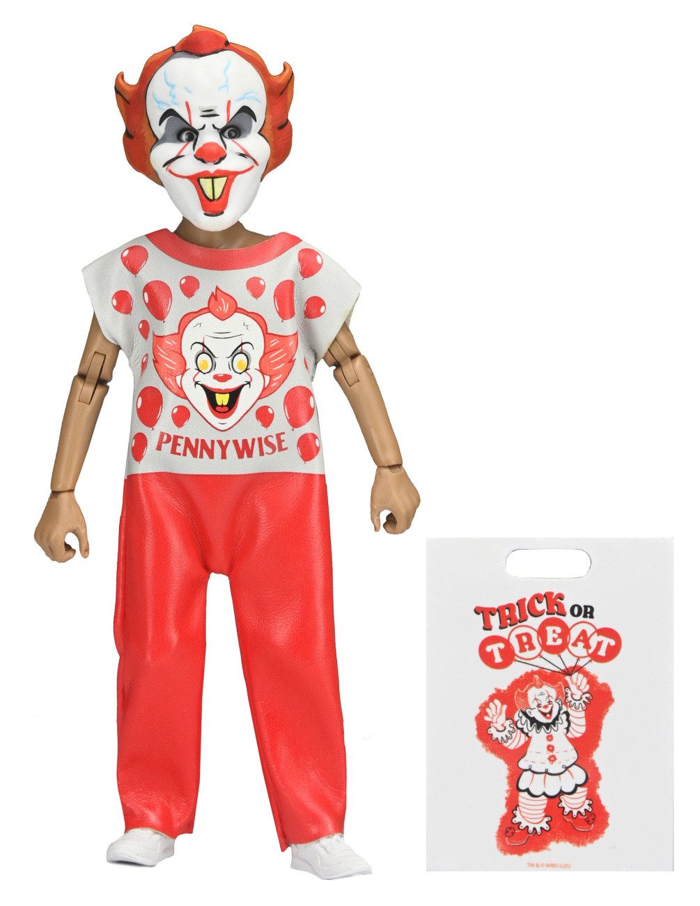 NECA Actionfigur Es Ben Cooper Actionfigur Costume Series 9 Pennywise 15 cm