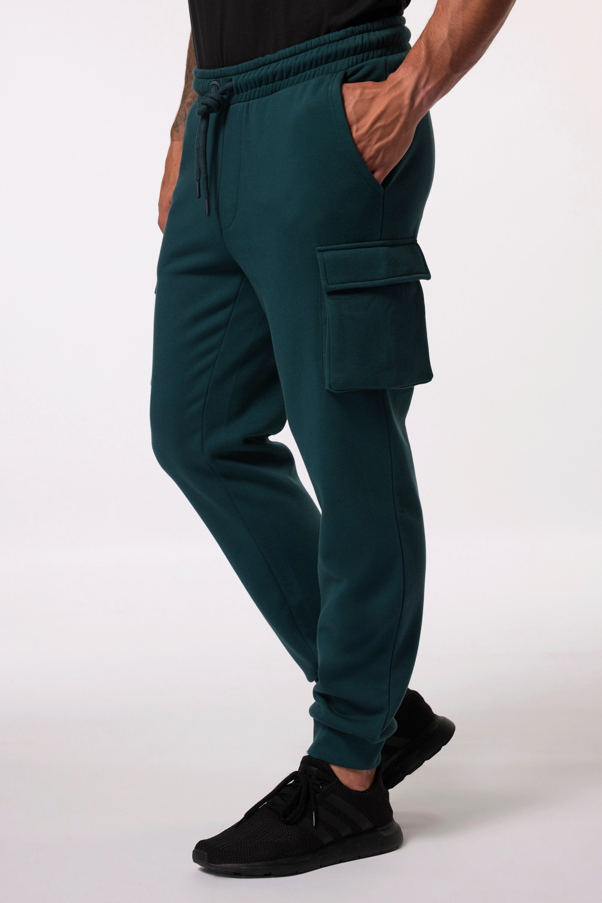 JP1880 Sweathose Sweat-Cargohose Fitness Elastikbund