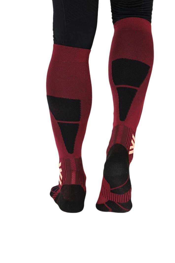 X-Socks Skisocken Ski Perform OTC dunkelrot Herren - 1 Paar
