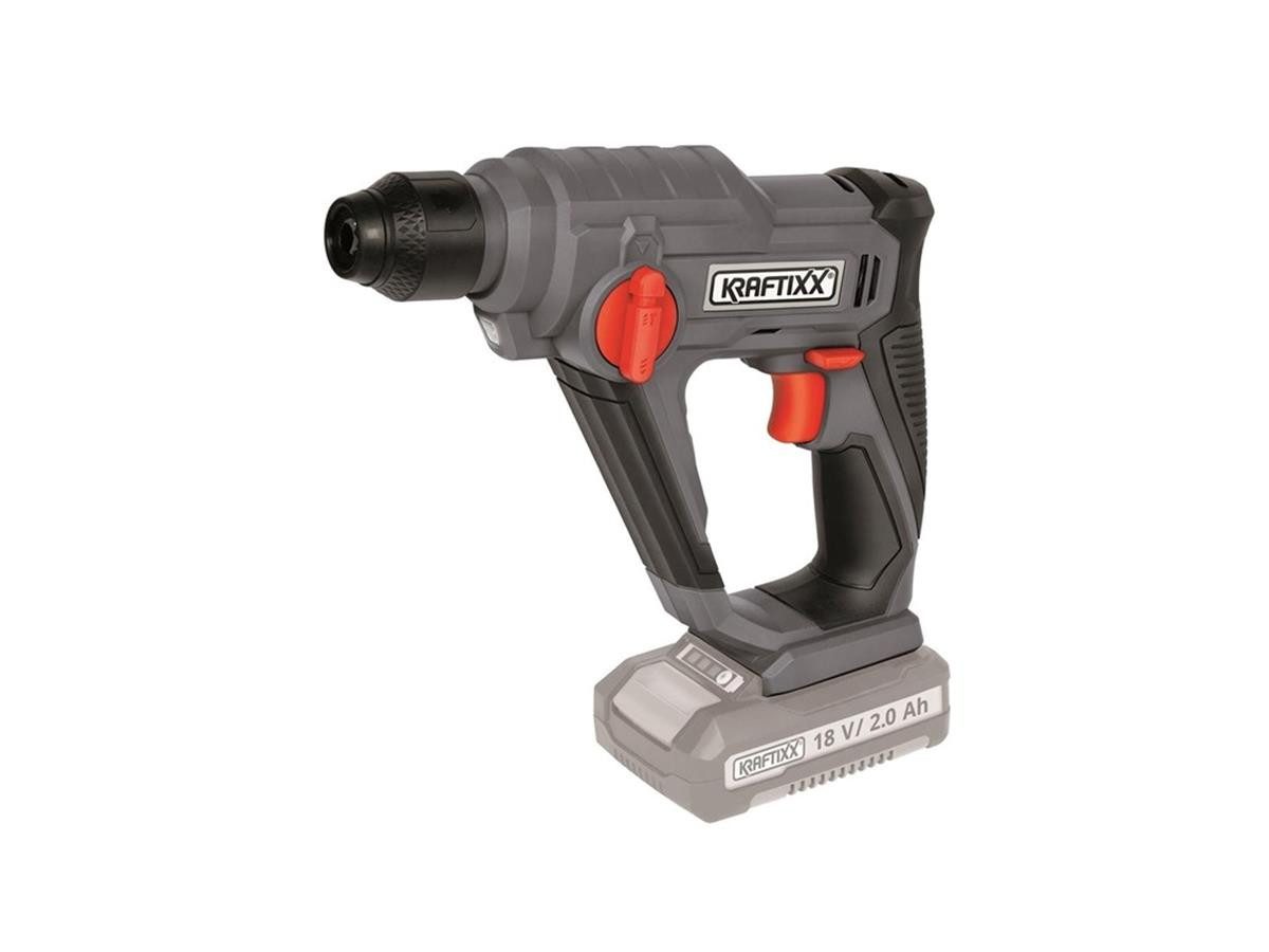 KRAFTIXX® Bohrhammer KX-BH 18 Li-Solo, 18 V, max. 900 U/min, (1-tlg., ohne Akku und Ladegerät), 2-in-1 Funktion, kompatibel mit Einhell Power X-Change Akkusystem