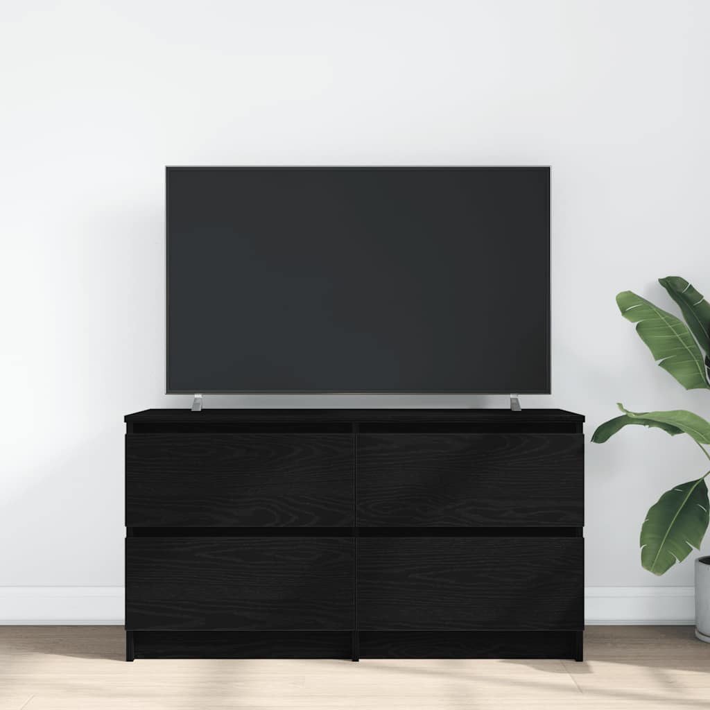 vidaXL TV-Schrank TV-Schrank Schwarz 100x35x54 cm günstig online kaufen