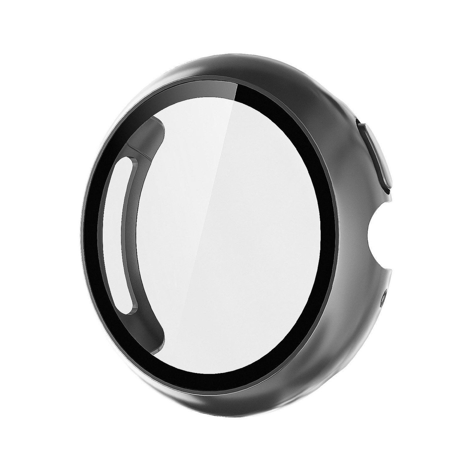 Smartwatch-Hülle Für Google Pixel Watch 4 41mm Kunststoff Hülle + 9H Hart Glas Grau