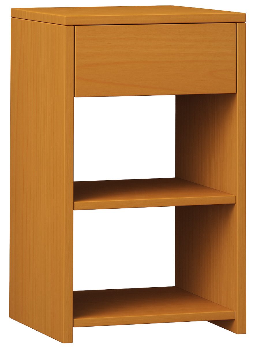 VCM Nachttisch Nachtkonsole Sledo H. 65 x B. 35 x T. 35 cm, Nachtschrank, Beistelltisch, Nachtkommode