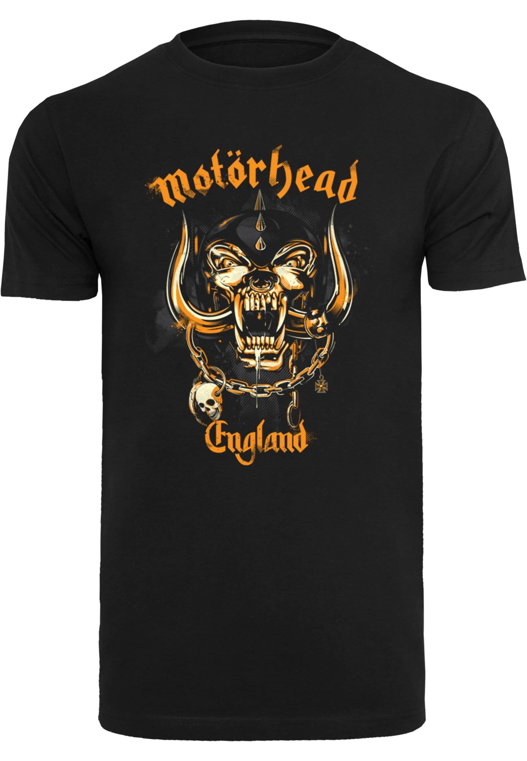 Merchcode T-Shirt Herren Motorhead - Mustard Pig T-Shirt Round Neck (1-tlg)