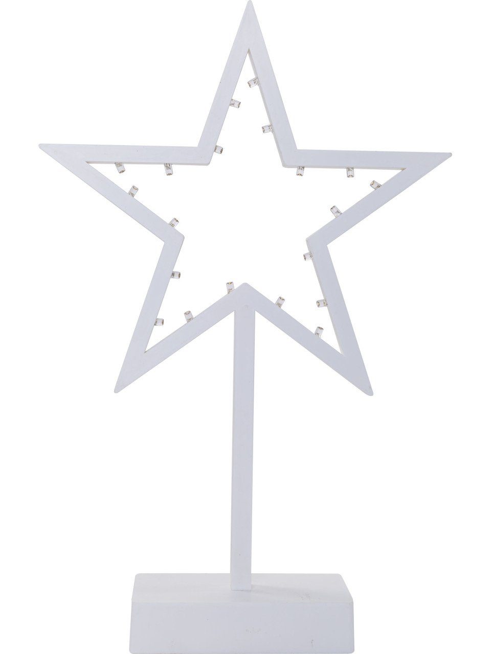 Trend Line Dekofigur TrendLine LED Silhouette Stern 20 LED