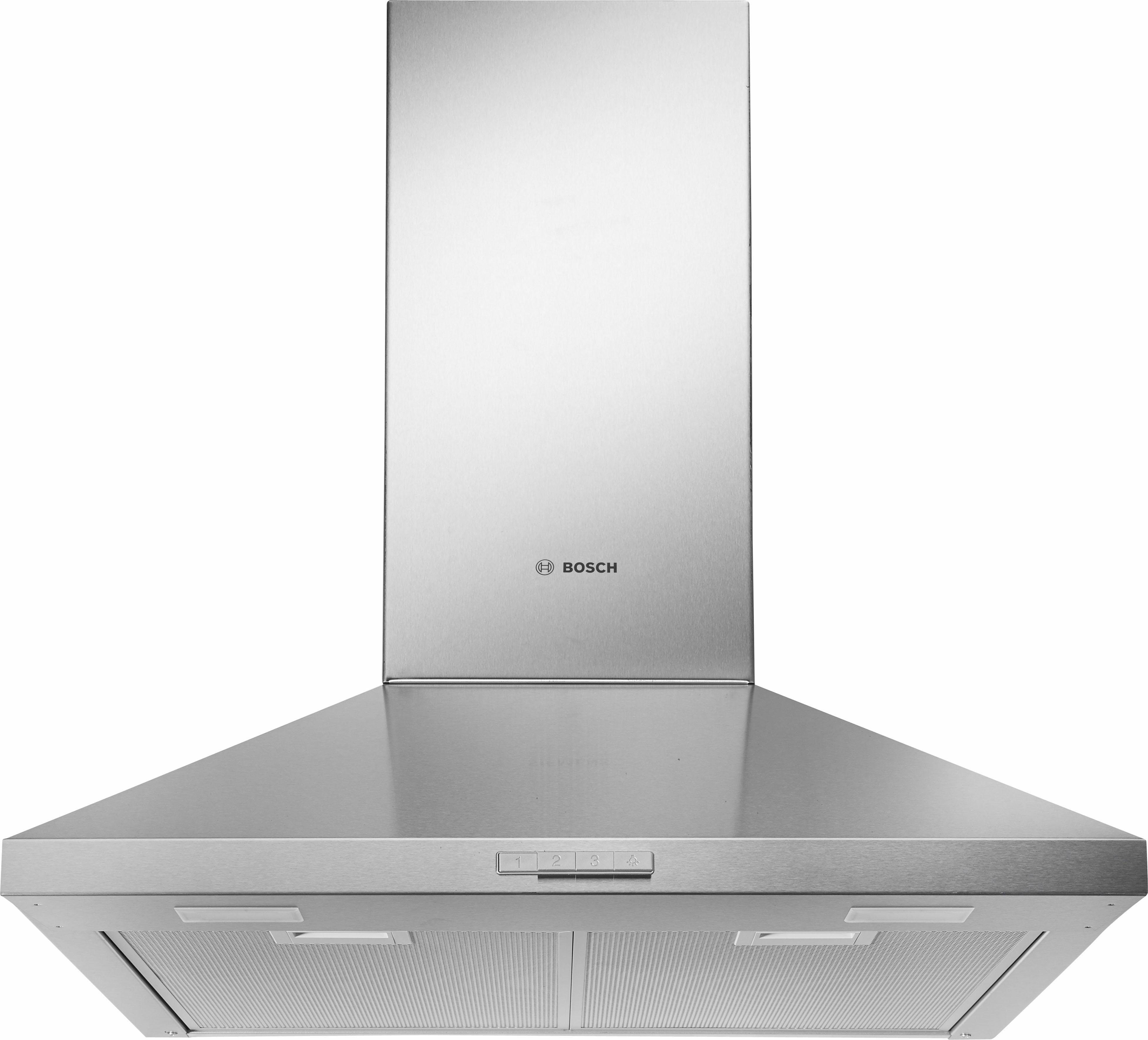 BOSCH Wandhaube DWP66BC50 DWP66BC50, Optimale & energiesparende LED-Beleuchtung