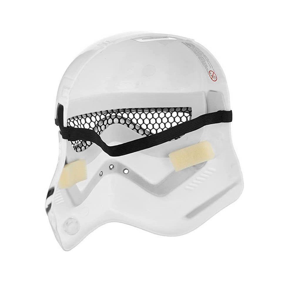 Rubie´s Verkleidungsmaske Star Wars - Stormtrooper Kinder Halbmaske Karneval, Der ikonische Helm der imperialen Truppen als einfache Halbmaske