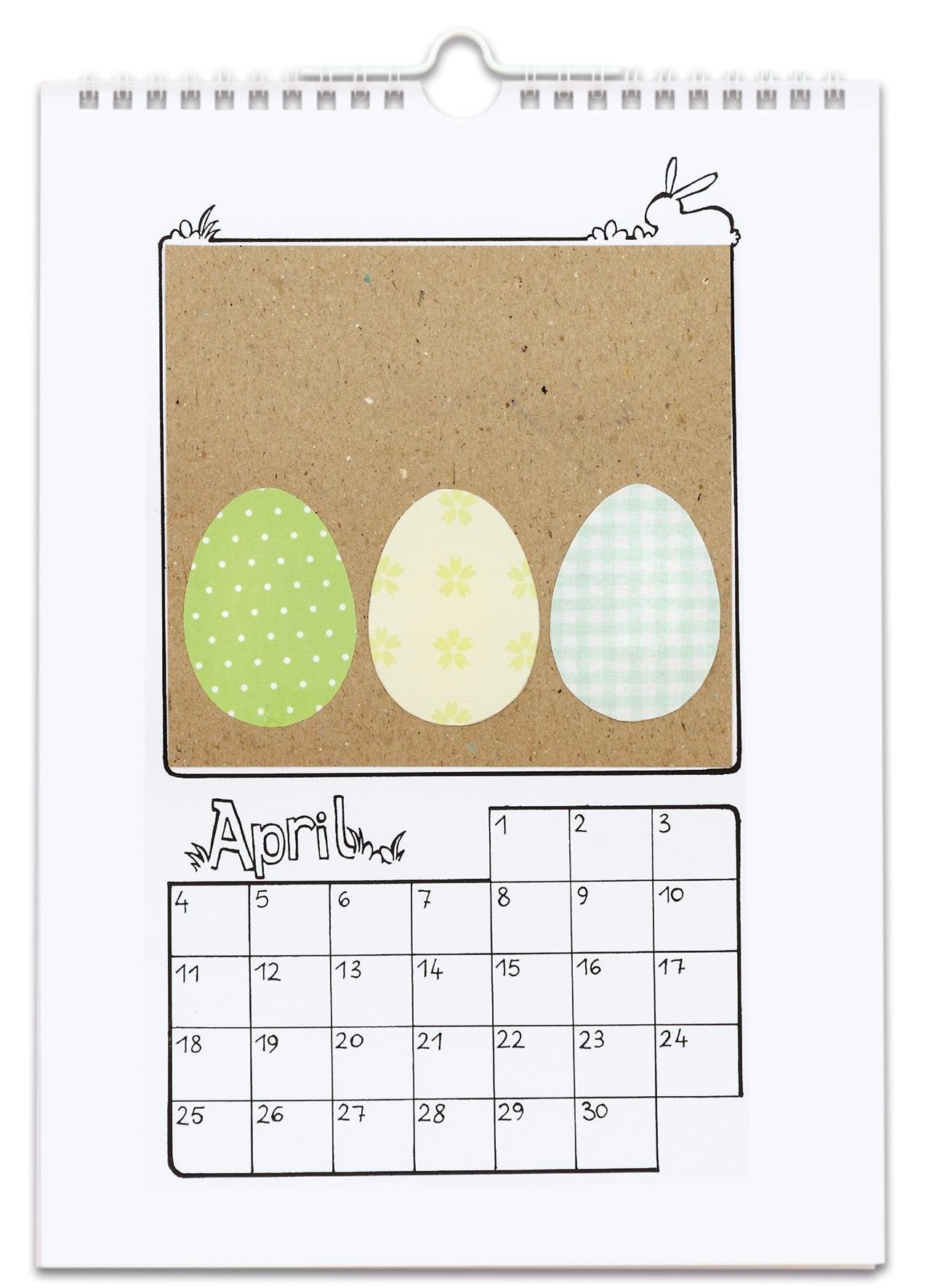 Betzold Kalender zum Selbstbasteln Bastel-Kalender Kinder - Kreativ