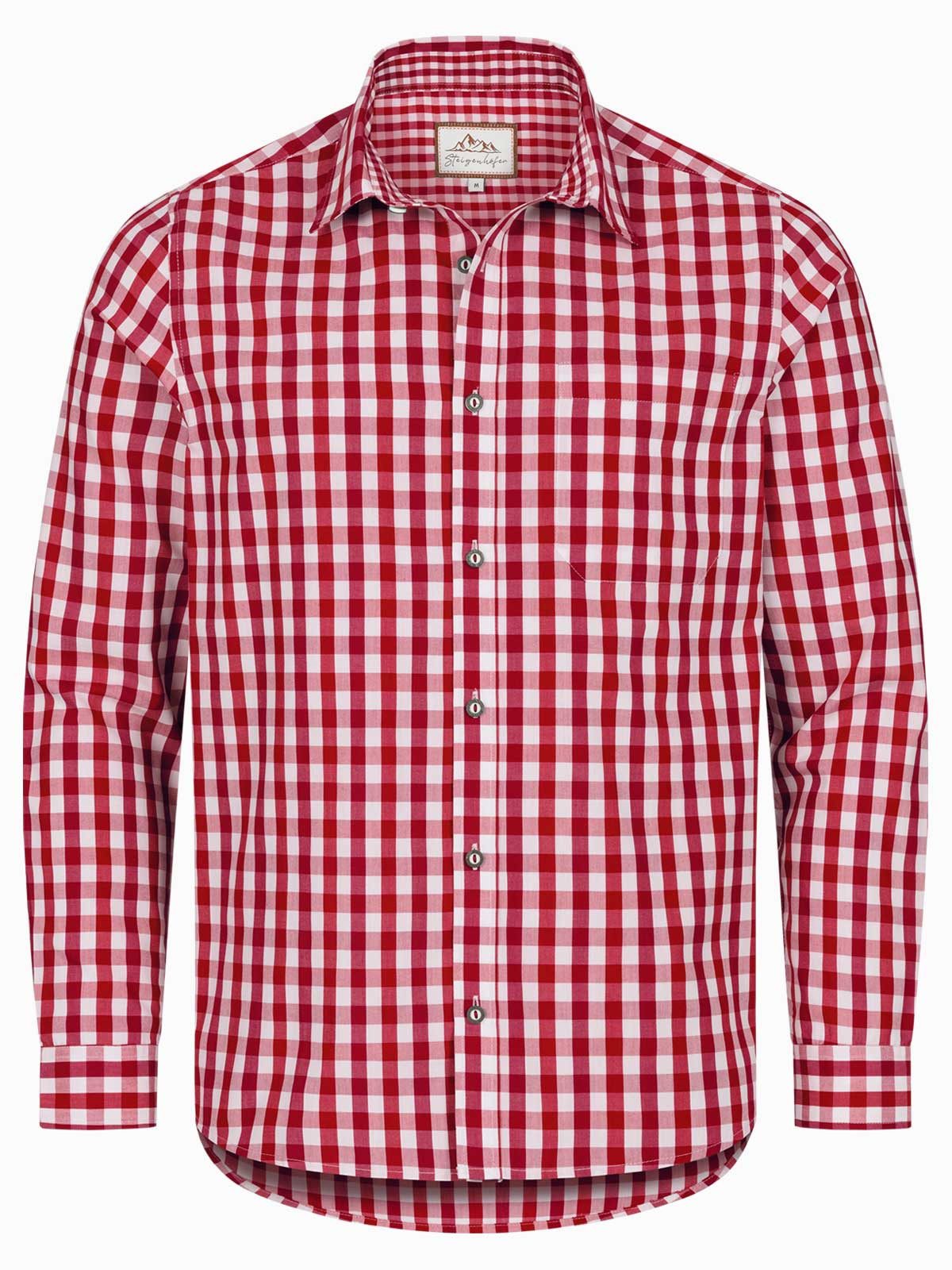 Steigenhöfer Manufaktur Trachtenhemd Herren Langarm - Basti - Traditionelle günstig online kaufen