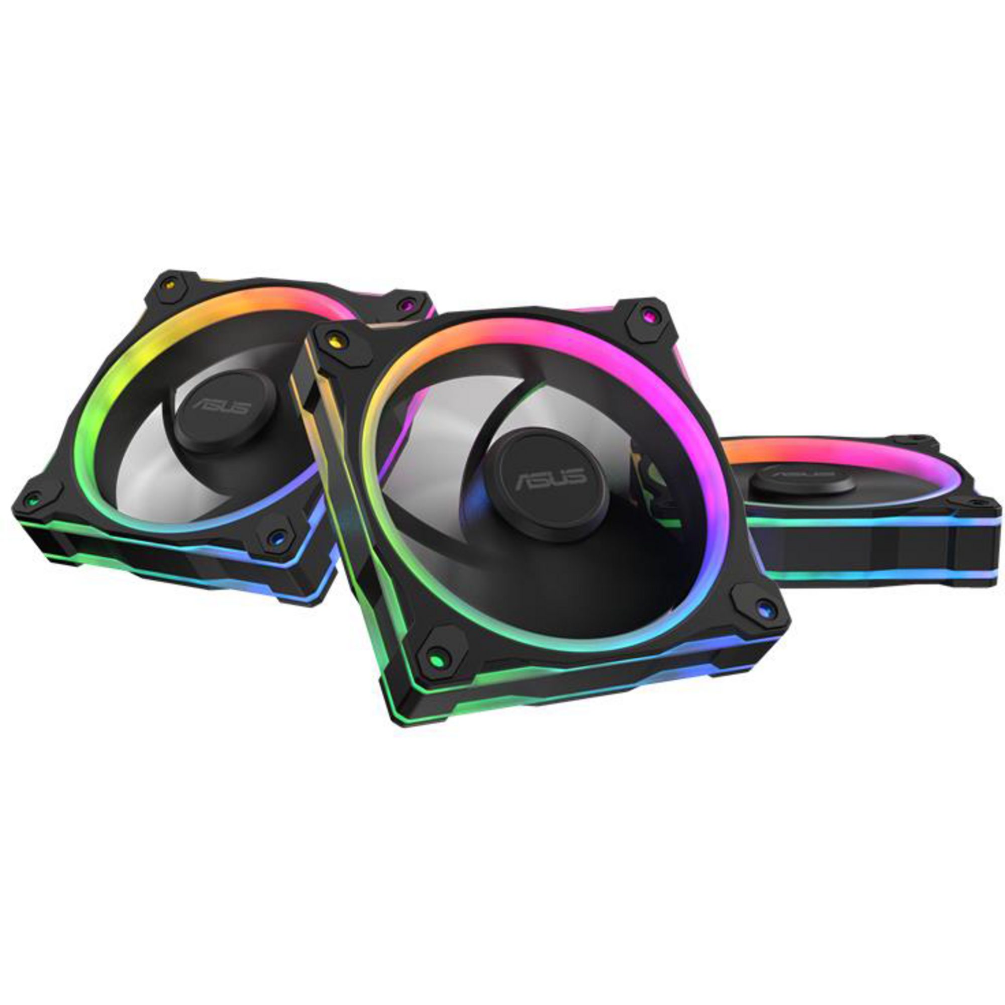 Asus Gehäuselüfter ASUS Prime MR120 ARGB Fan, Gehäuselüfter, (3er Pack)