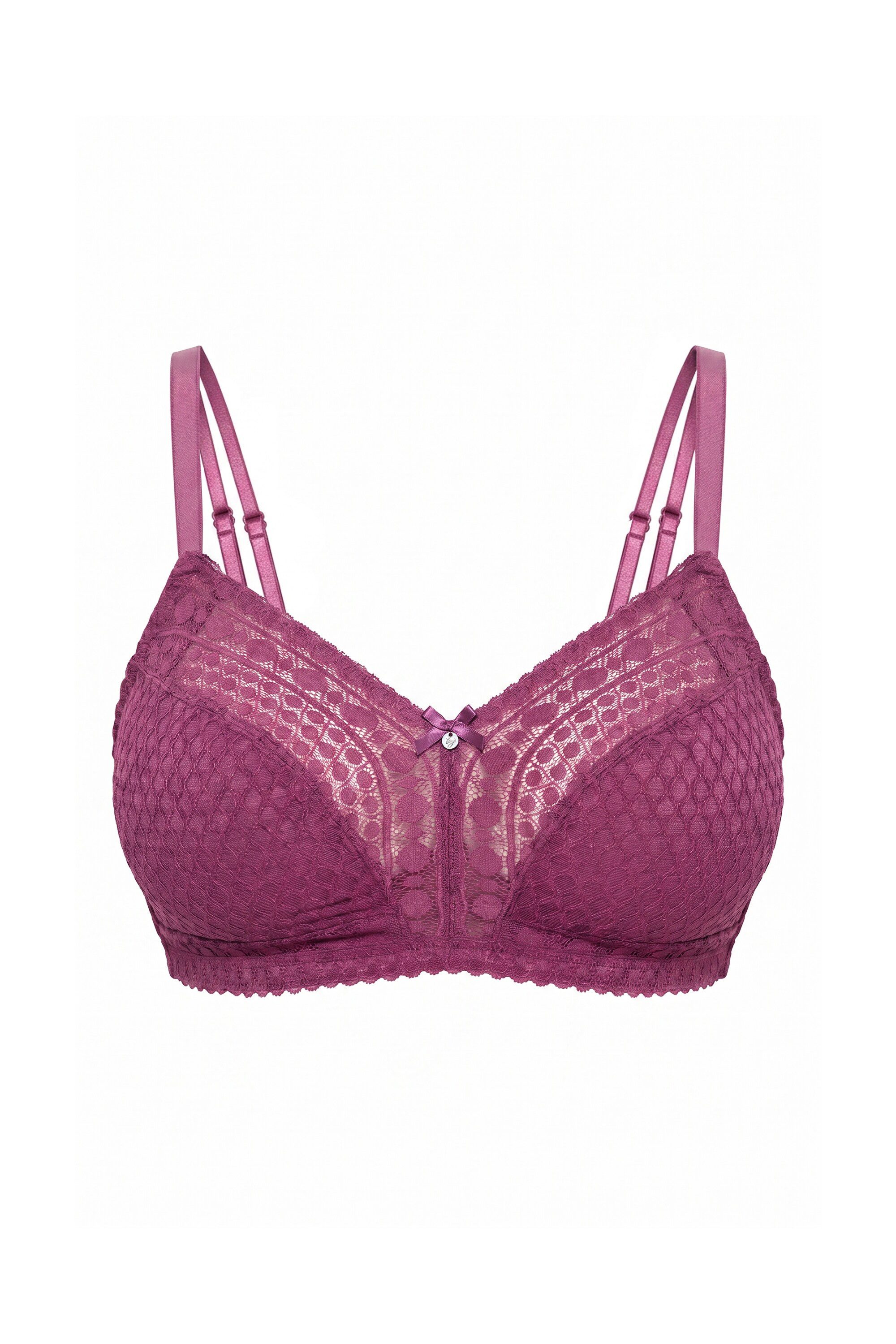Ulla Popken Soft-BH TRUYOU Bralette bügellos Spitze