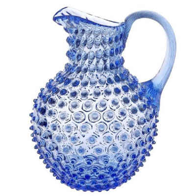 KLIMCHI Karaffe Studio Karaffe Hobnail Light Blue Blau