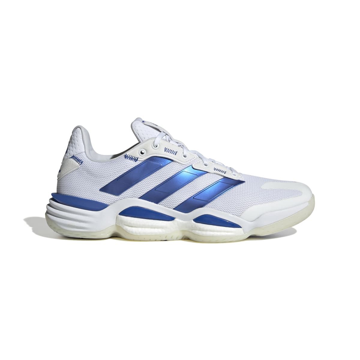 adidas Performance Hallen-Indoorschuhe Stabil 16 weiss/blau Herren Badmintonschuh – Bild 3 von 5