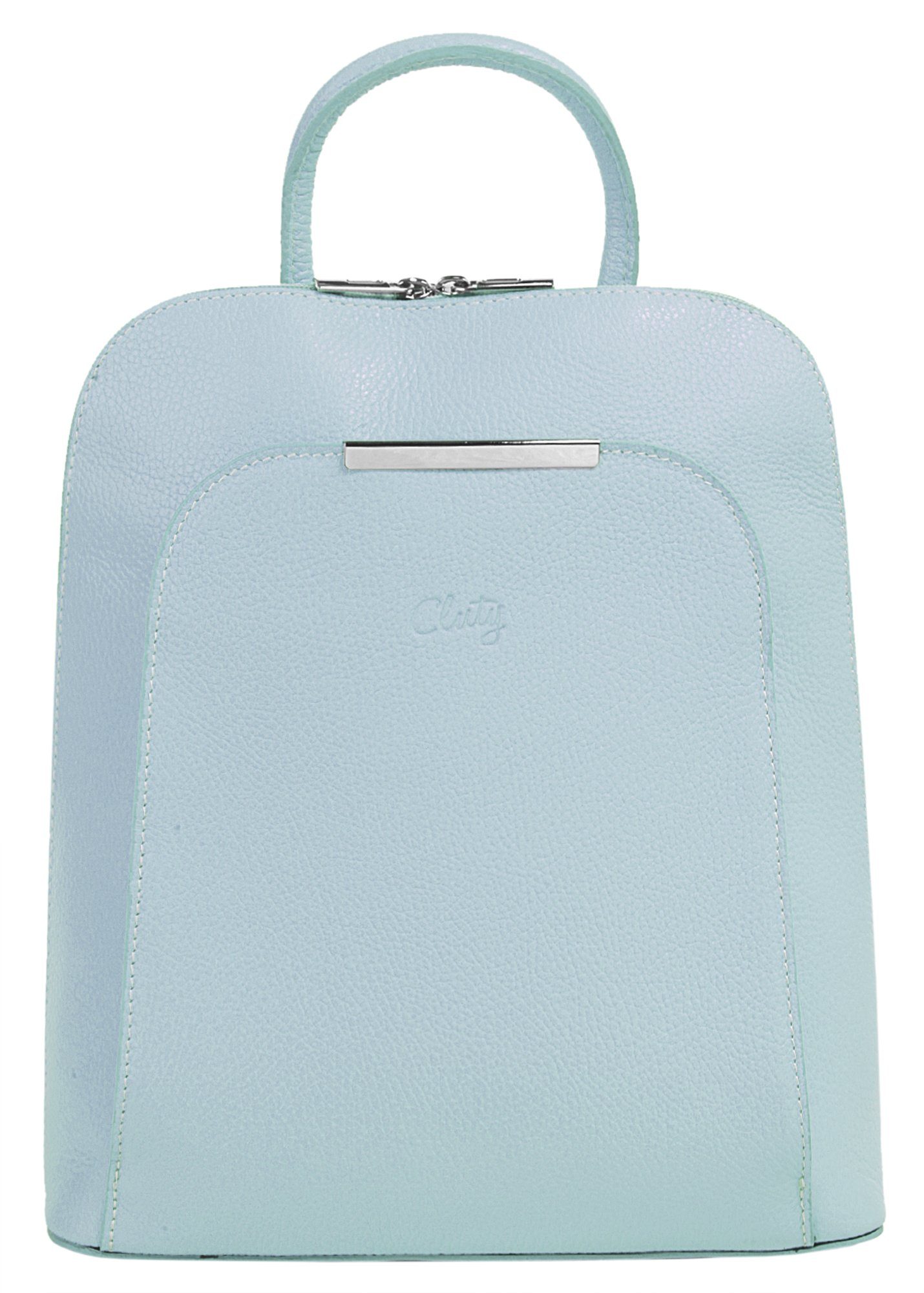Cluty Cityrucksack, echt Leder, Made in günstig online kaufen