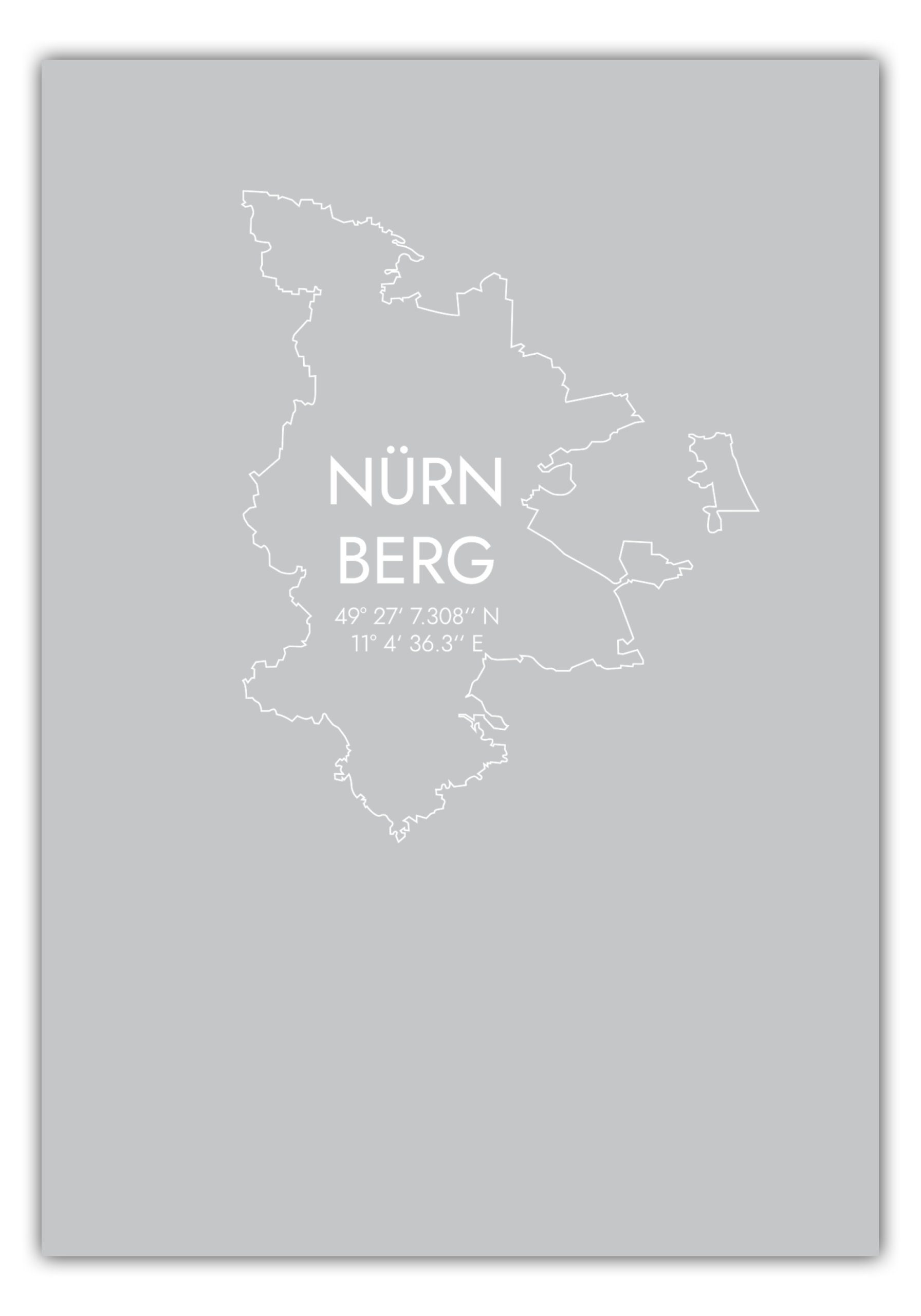 MOTIVISSO Poster Nürnberg Koordinaten #7