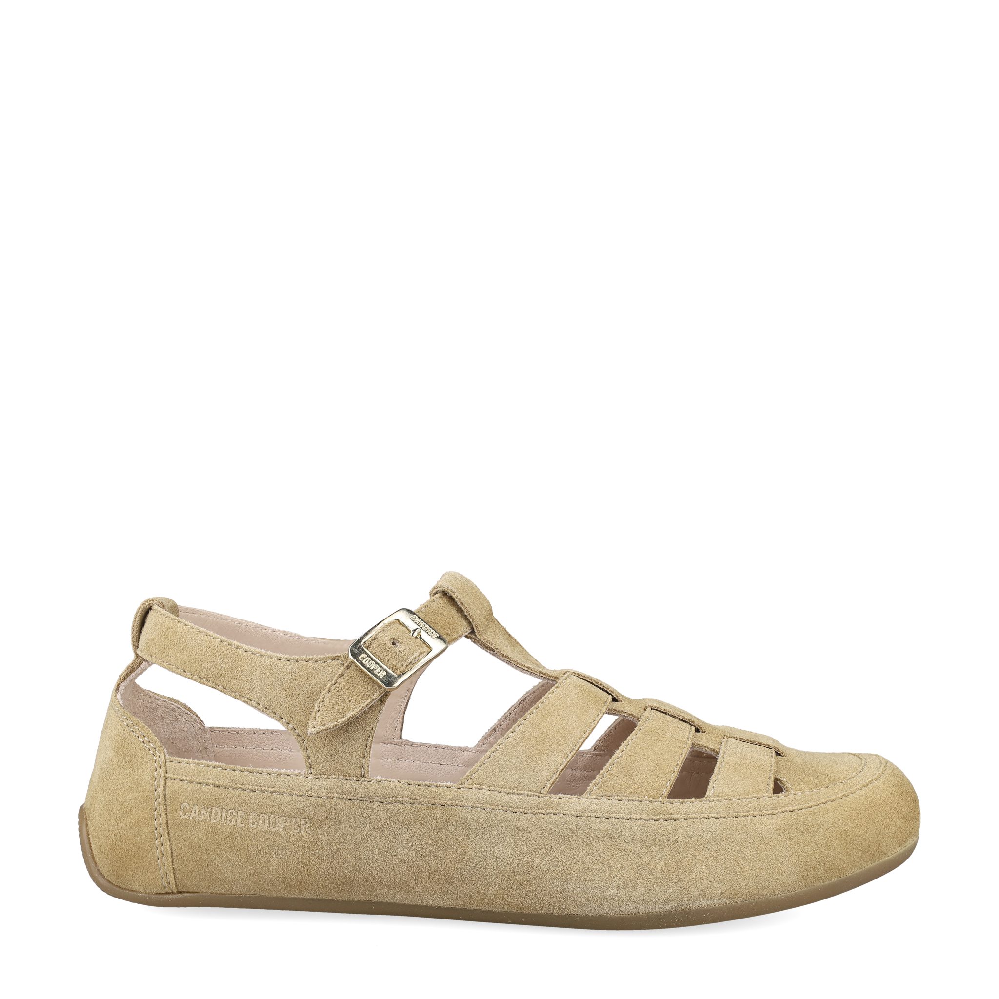 Candice Cooper Candice Cooper 2016595.08.0E05 ROCK T-BAR, Sandaletten, Beige, Damen Sandalette